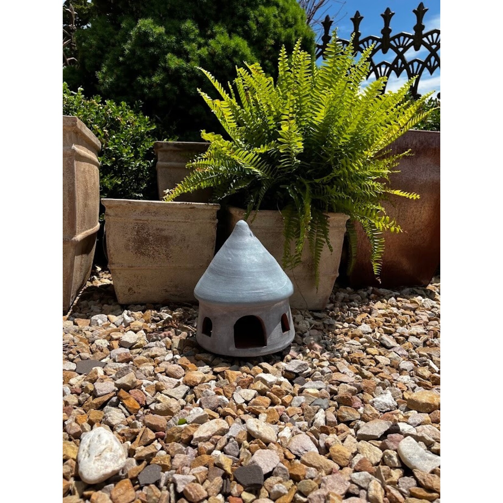Napa Home and Garden Gnome House Candleholder Small