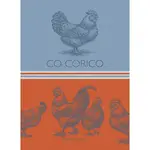 Garnier Thiebaut Co Corico Tango Kitchen Towel Chickens