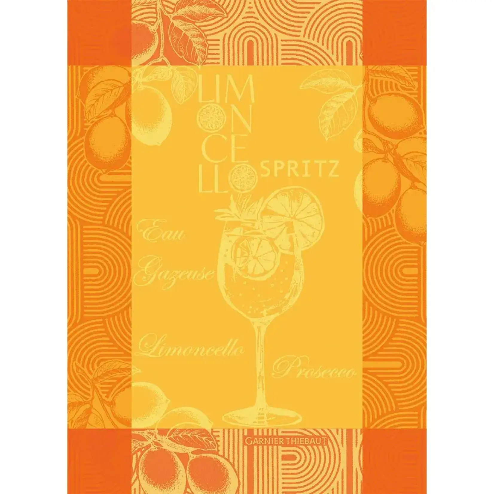Garnier Thiebaut Limoncello Spritz Soleil Kitchen Towel