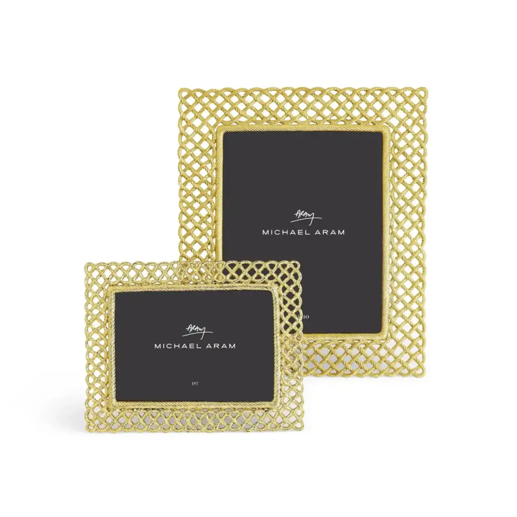 Michael Aram Love Knot Gold Photo Frame 8x10