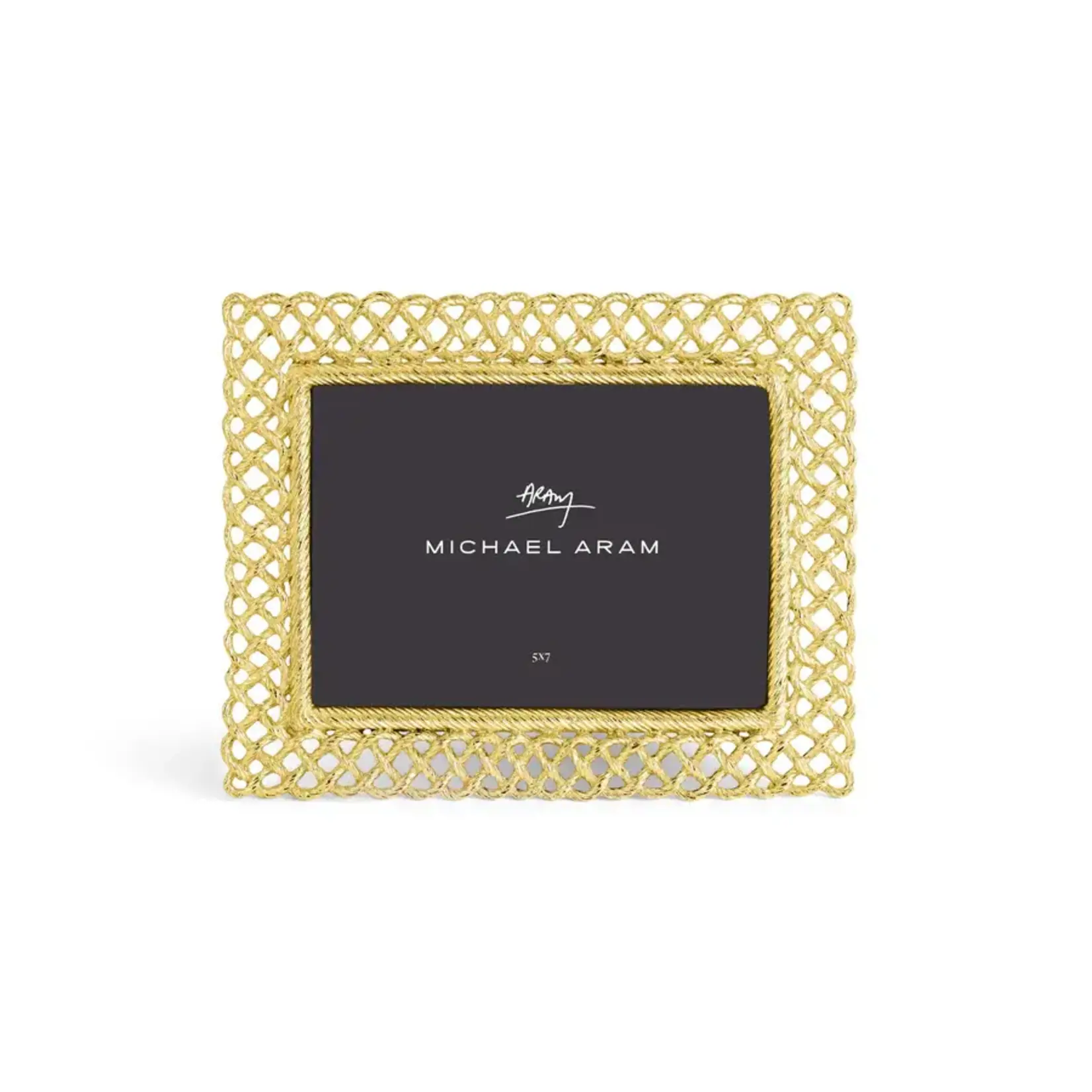 Michael Aram Love Knot Gold Photo Frame 5x7