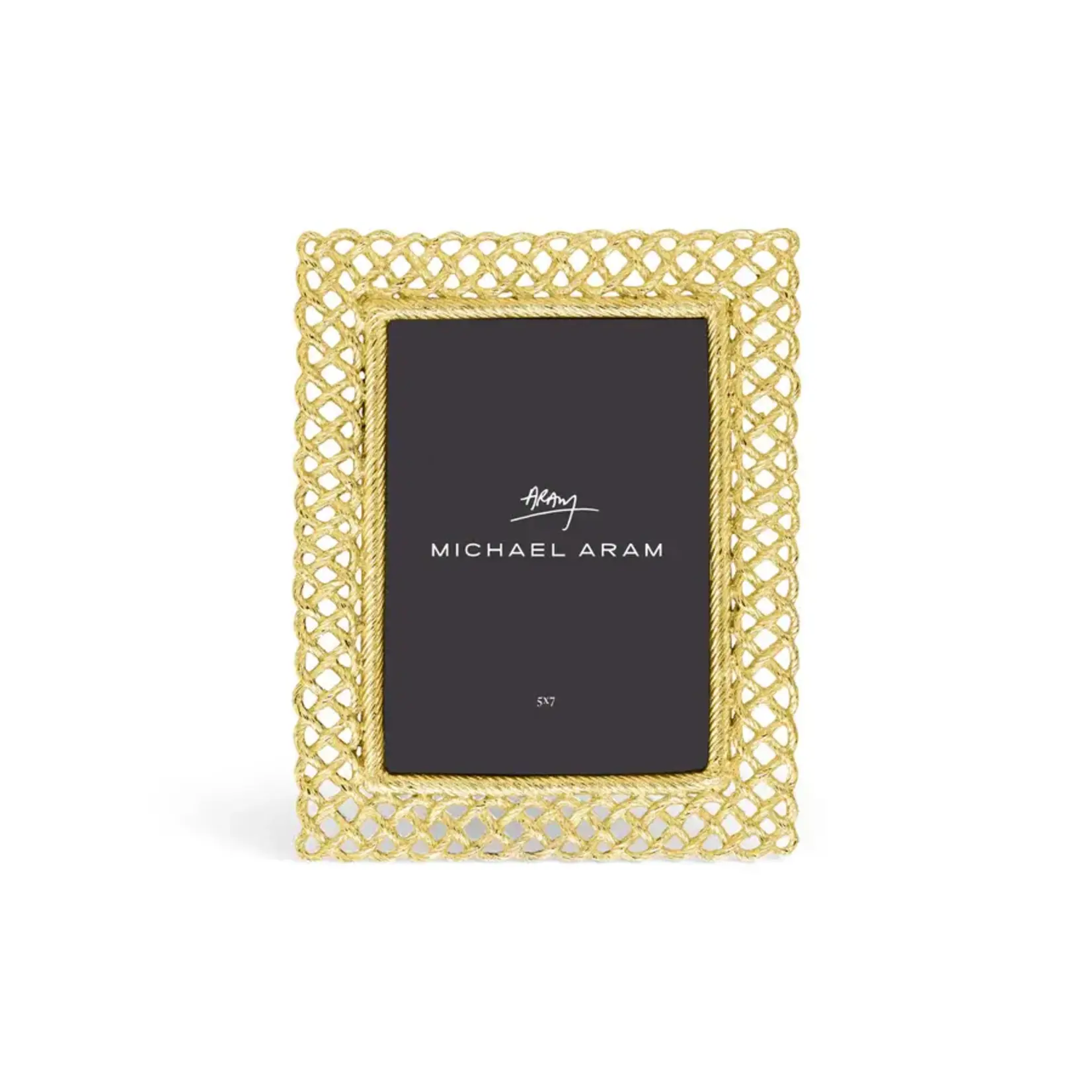 Michael Aram Love Knot Gold Photo Frame 5x7