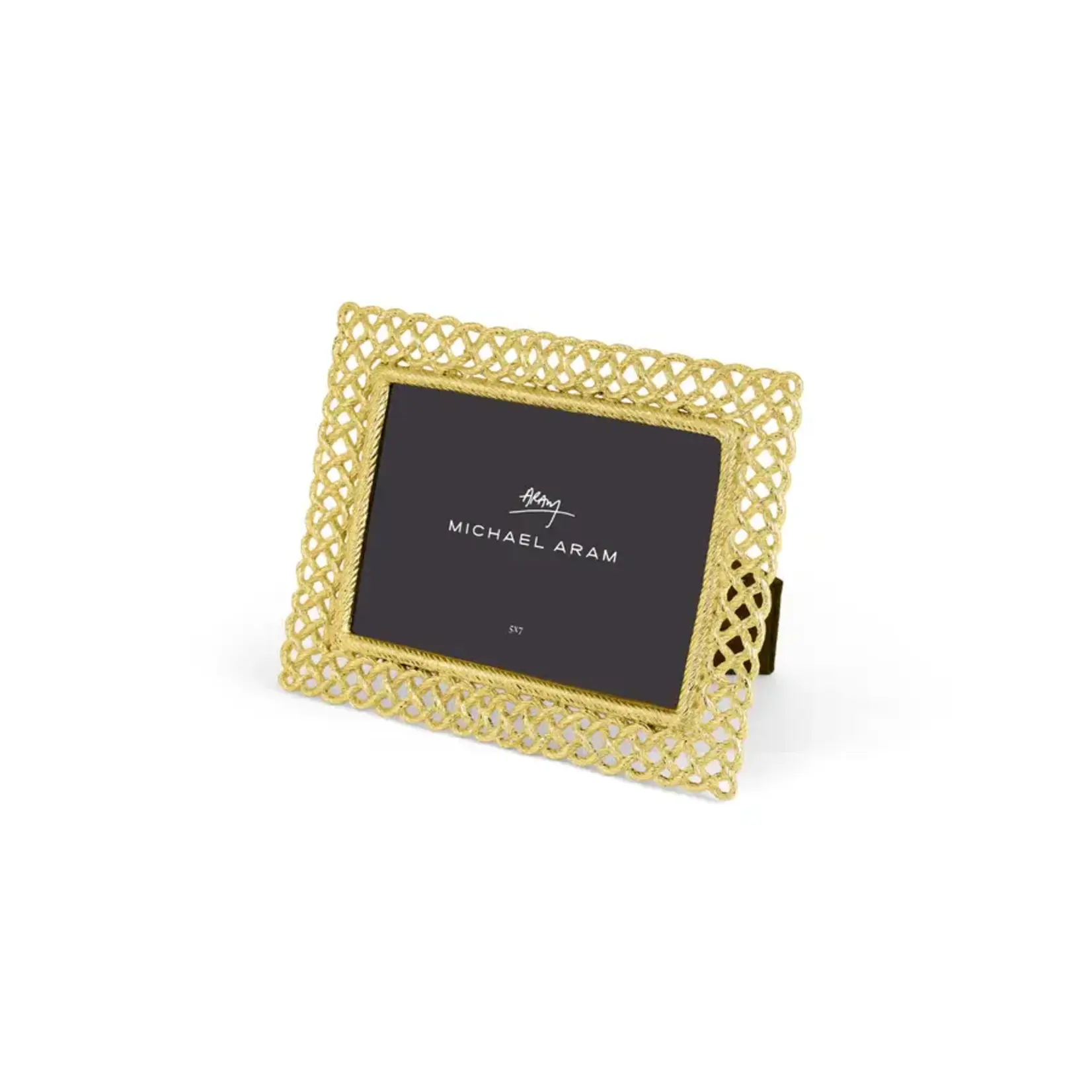 Michael Aram Love Knot Gold Photo Frame 5x7