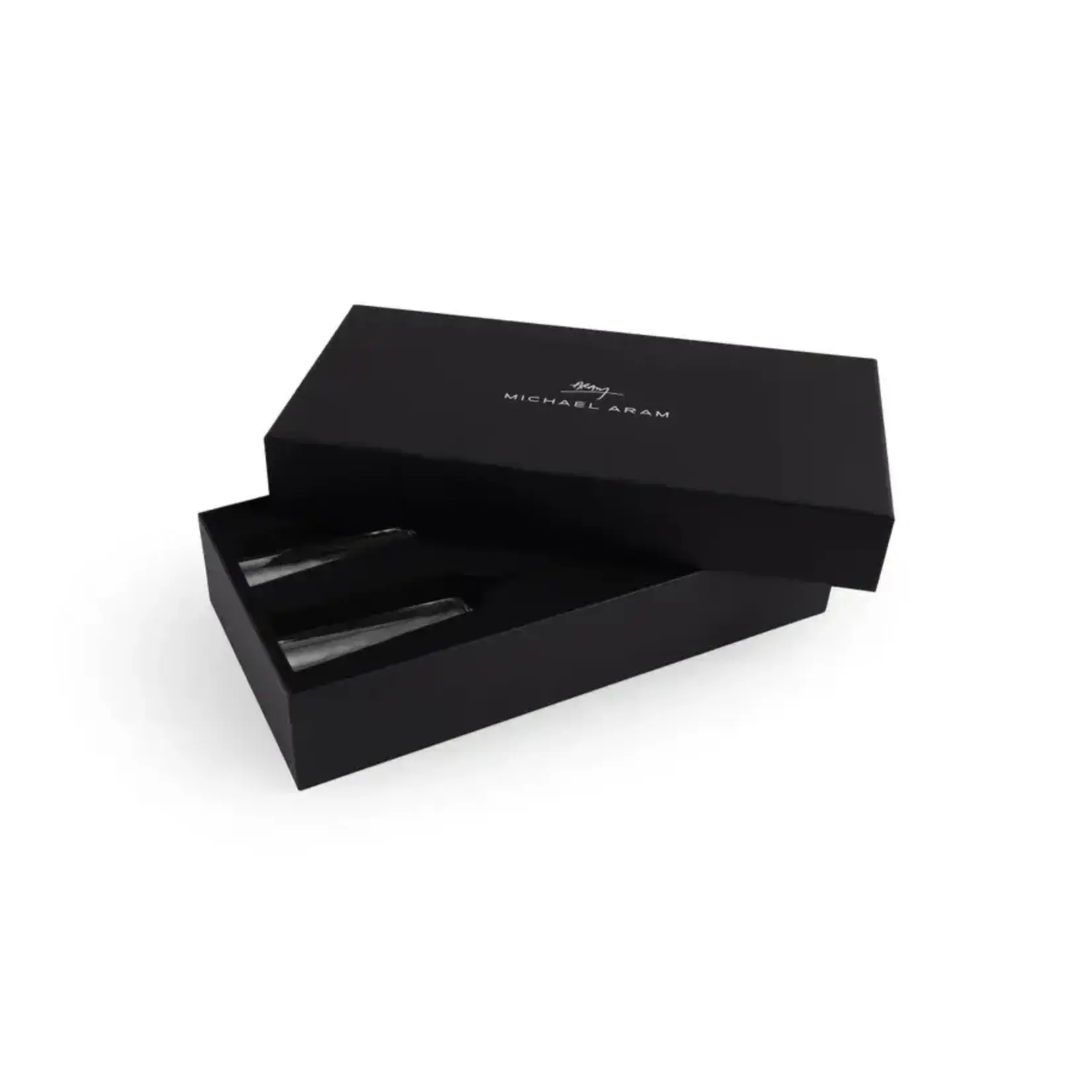 Michael Aram Reflective Champagne Flute & Heart Frame 4x6 Gift Set
