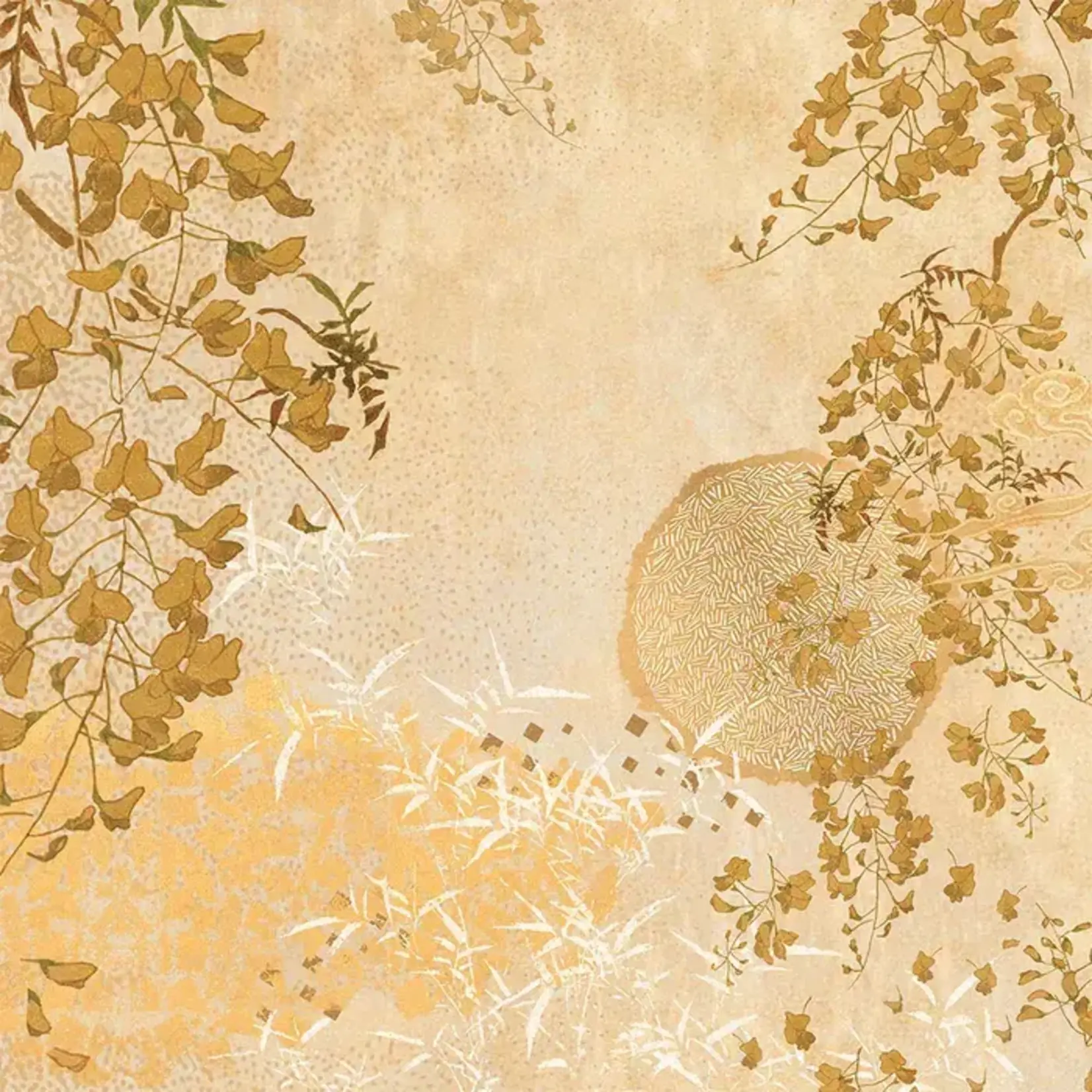 Garnier Thiebaut Soleil D'or Dore Cotton Linen Blend Napkin 18"x18"