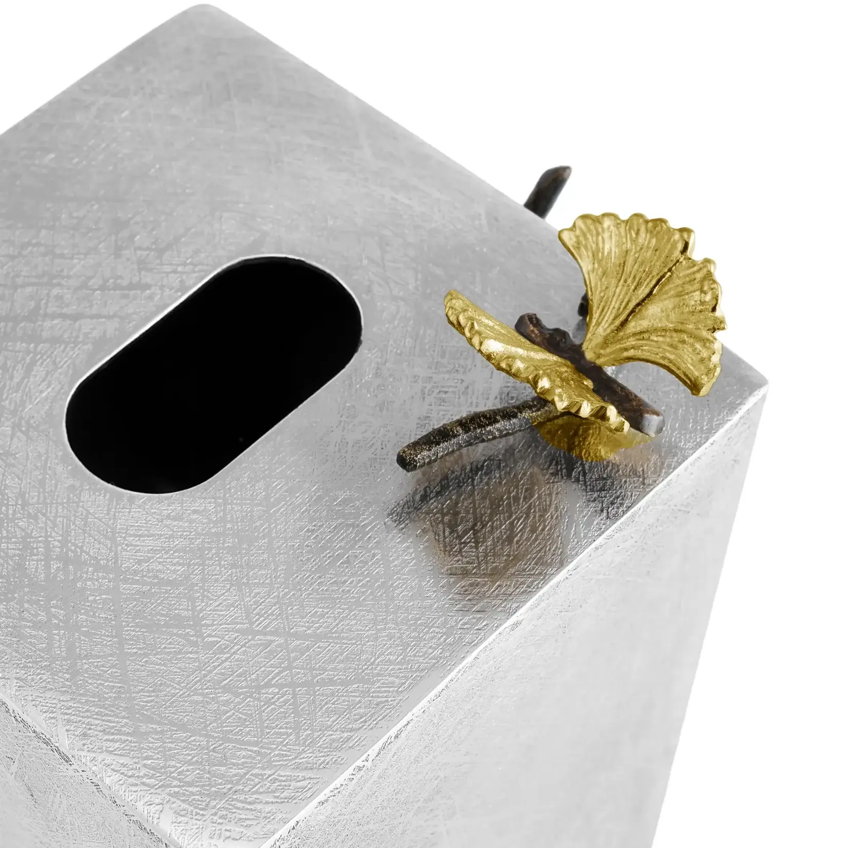 Michael Aram Butterfly Ginkgo Tissue Box Square