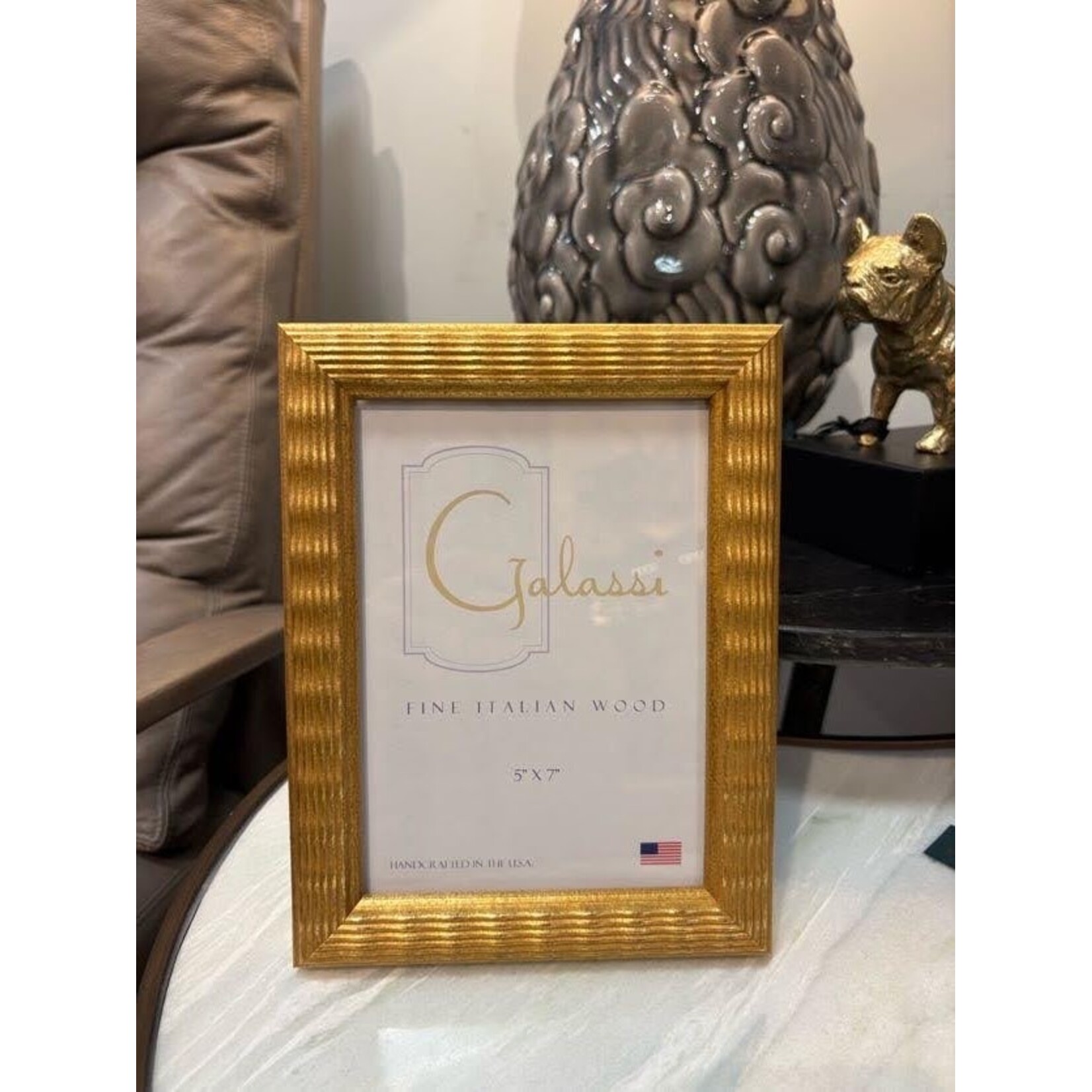 F.G. Galassi Gold Cascade Photo Frame 5x7