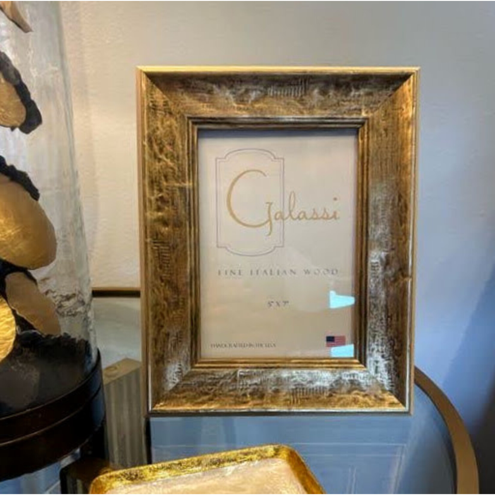 F.G. Galassi Gold Solitude Photo Frame 5x7