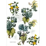 Garnier Thiebaut Giardino Bleu Kitchen Towel 20x28