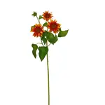 Winward Home Sunflower Faux Stem Gold Orange 30"