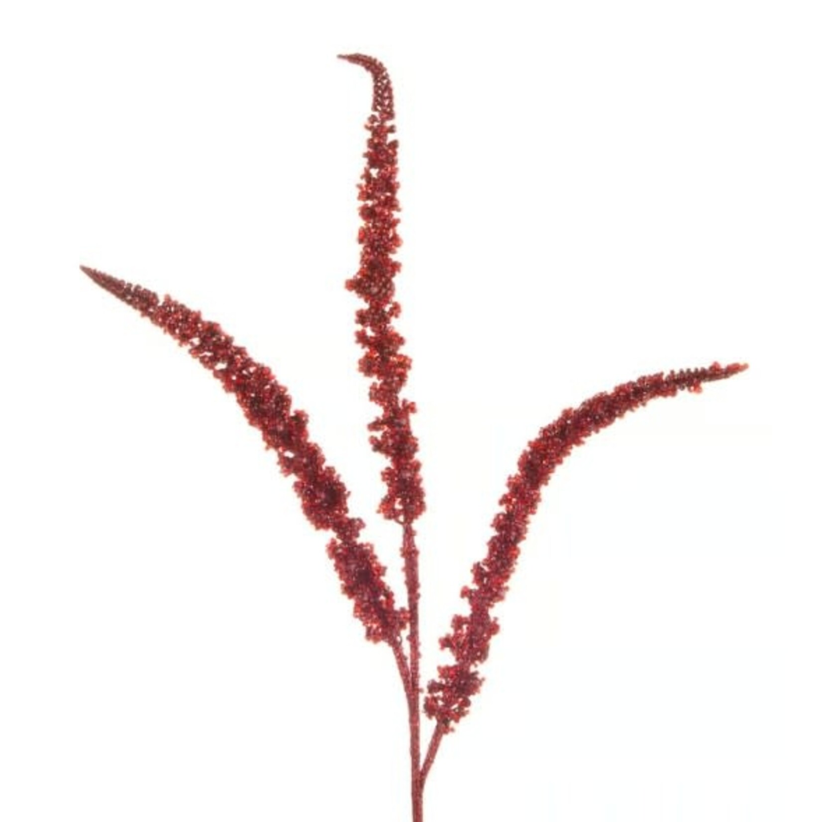 RAZ Imports Red Bead Spray 36.5"