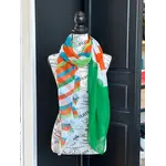 2CHIC Colorful Striped Scarf