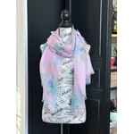 2CHIC Spring Pastel Floral Scarf