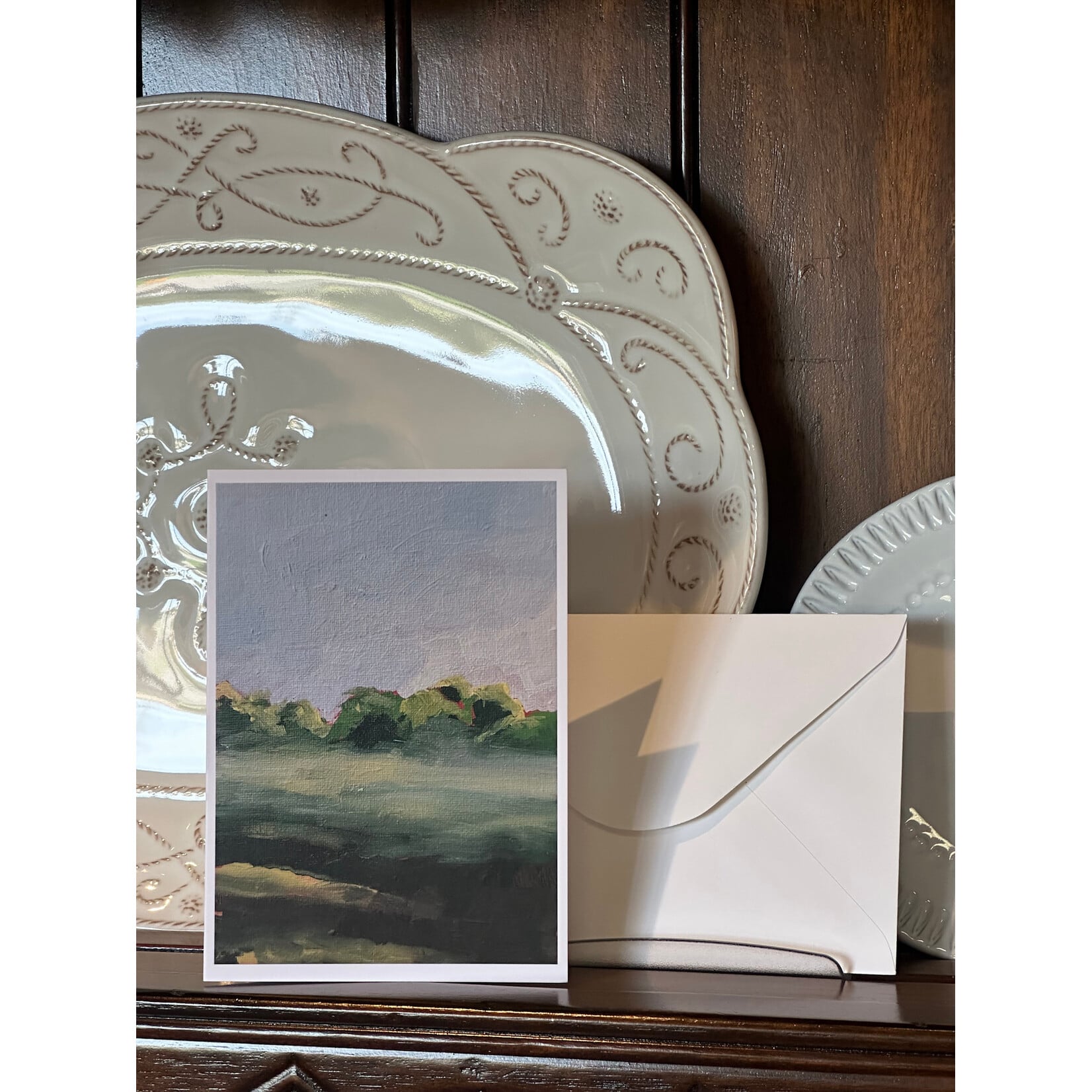 Abigail Joy Fine Art Morning Meadow Greeting Card