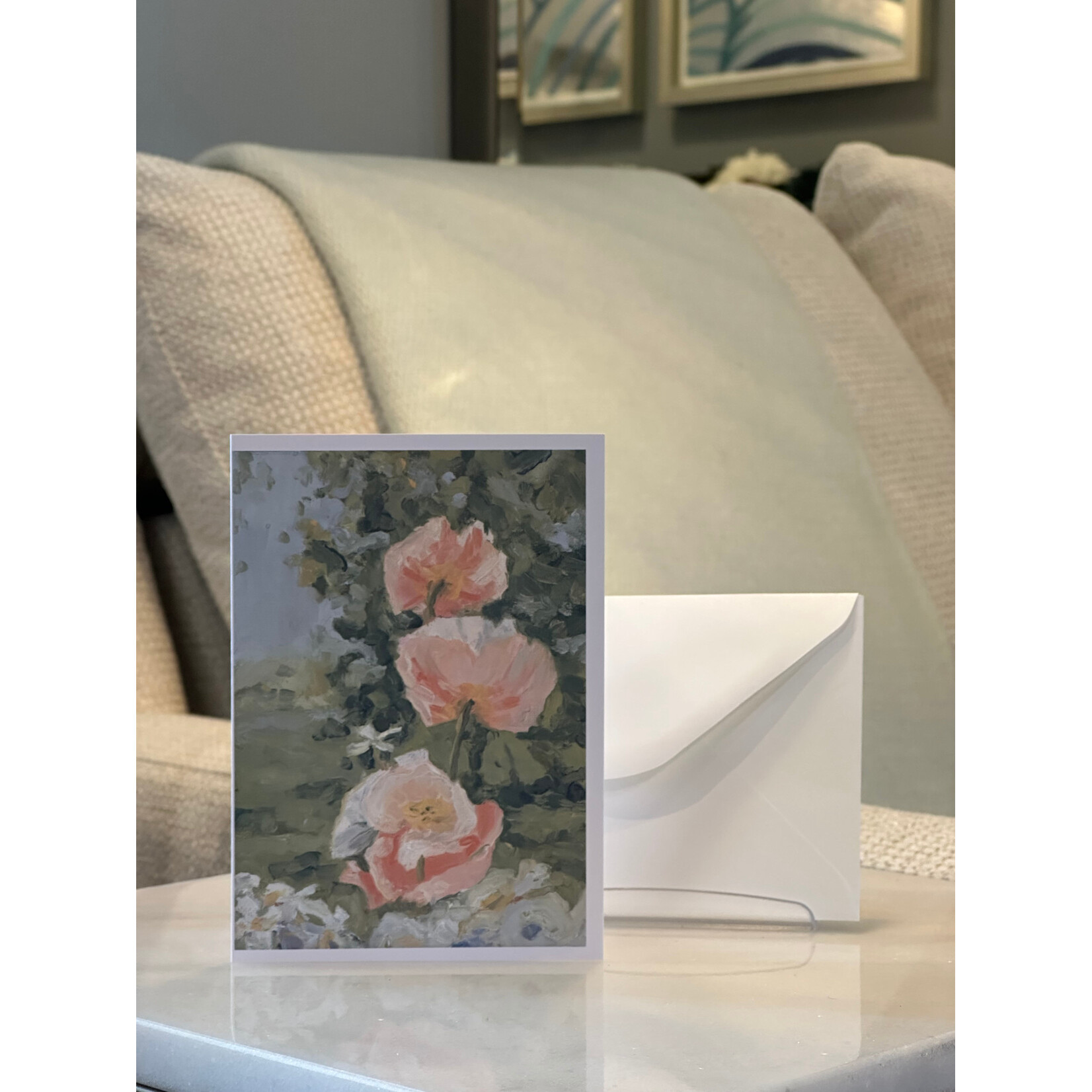 Abigail Joy Fine Art Poppies Greeting Card