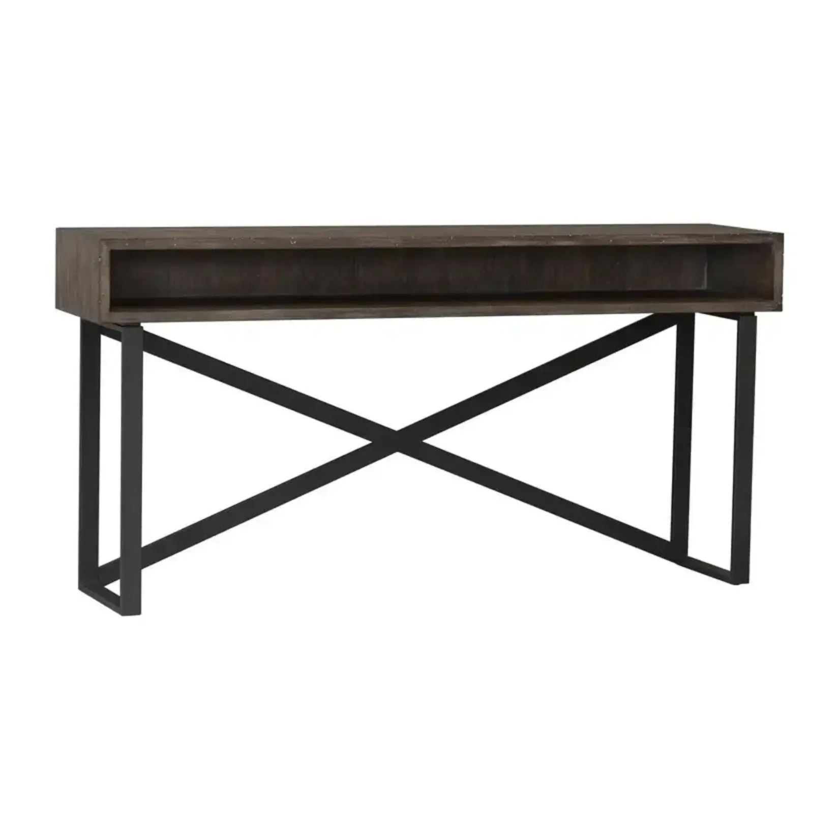 Fairfield Open Storage Console Table