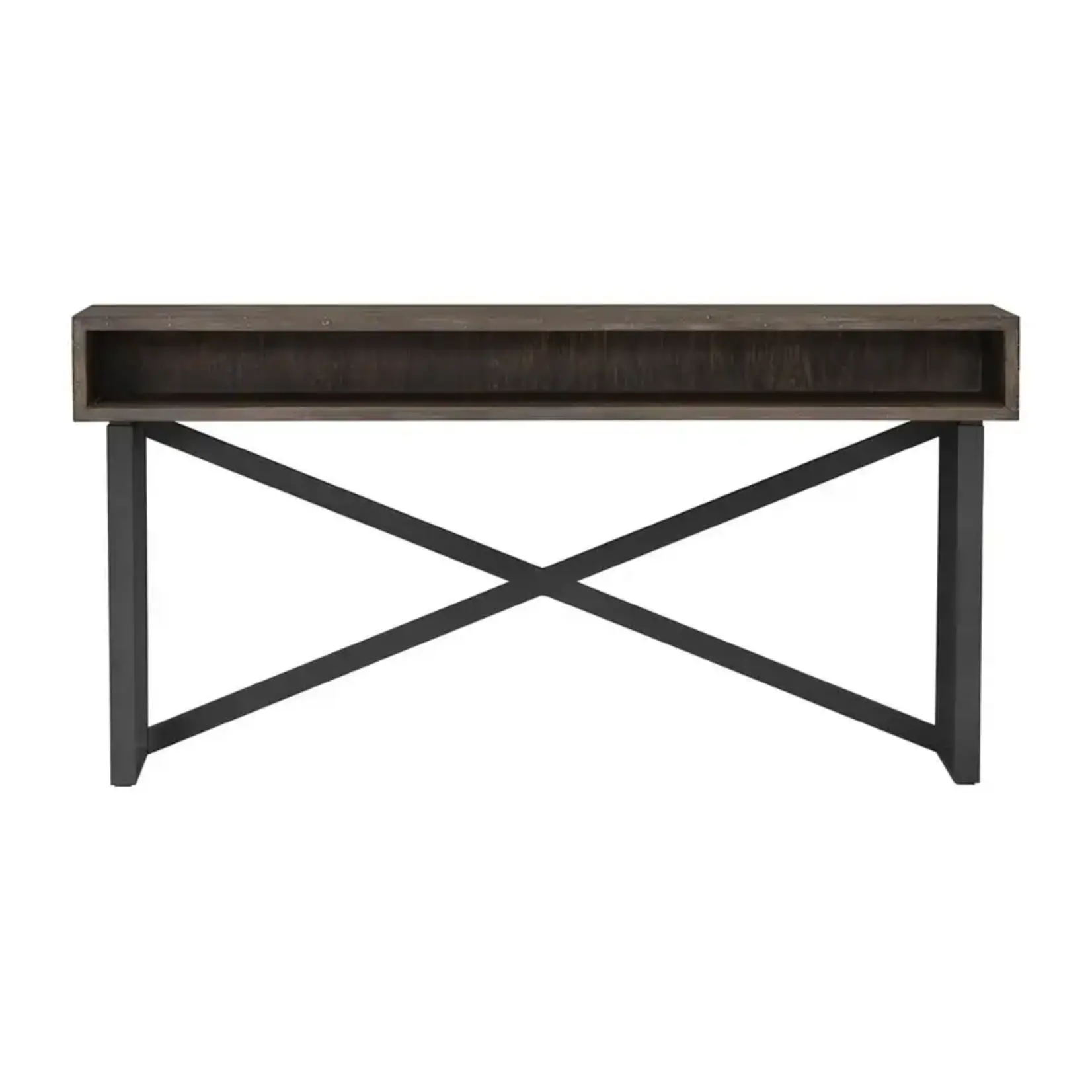 Fairfield Open Storage Console Table