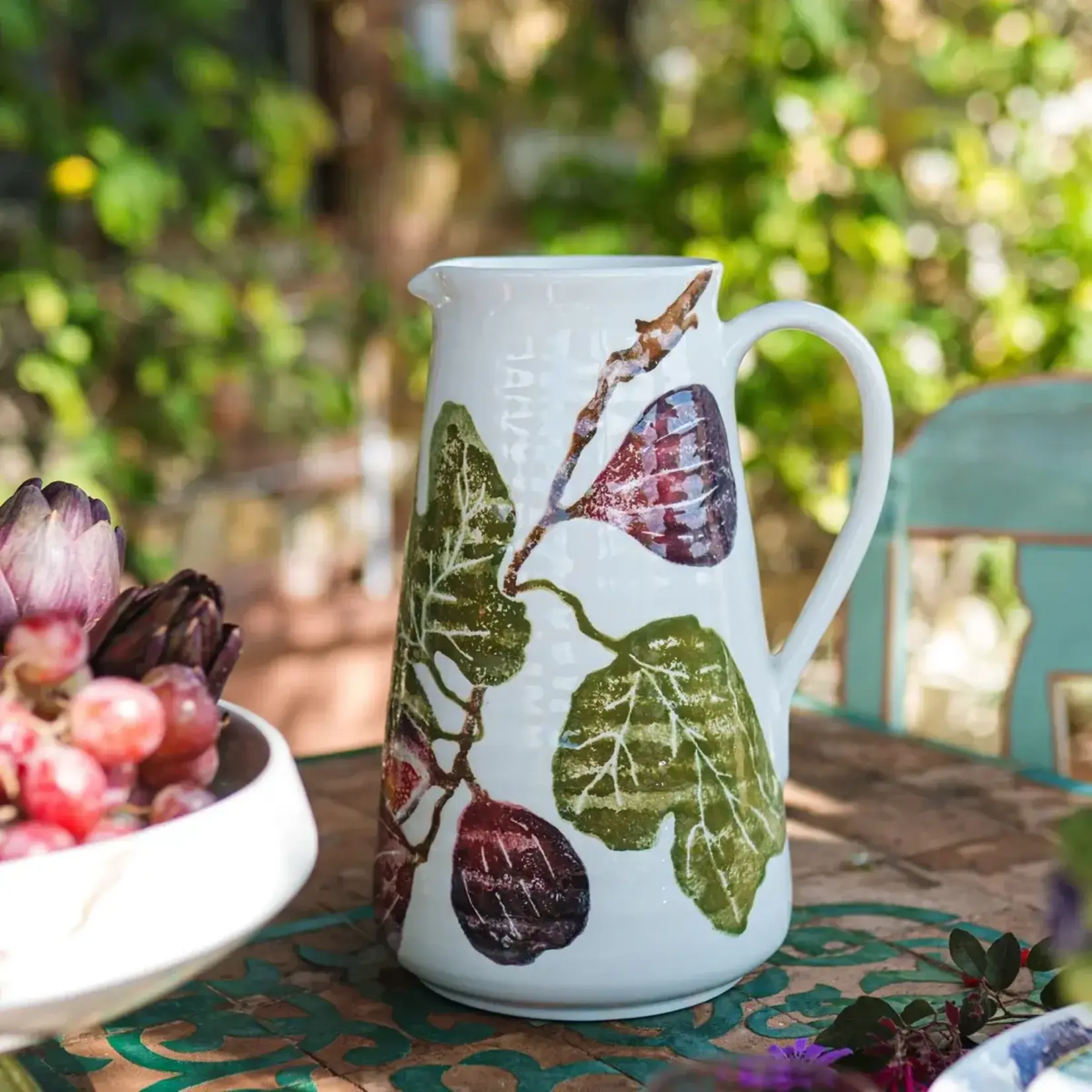 Vietri Fico Large Pitcher