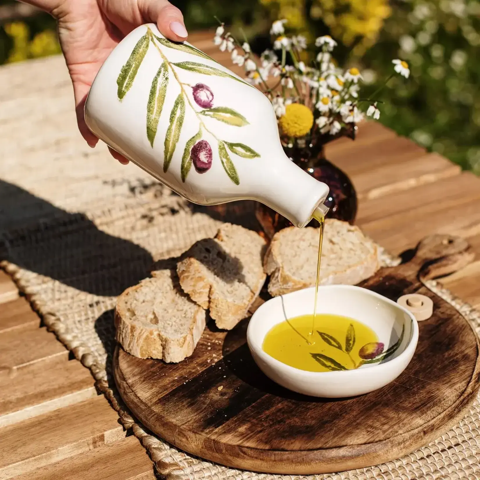 Vietri Oliva Condiment Bowls Set of 4