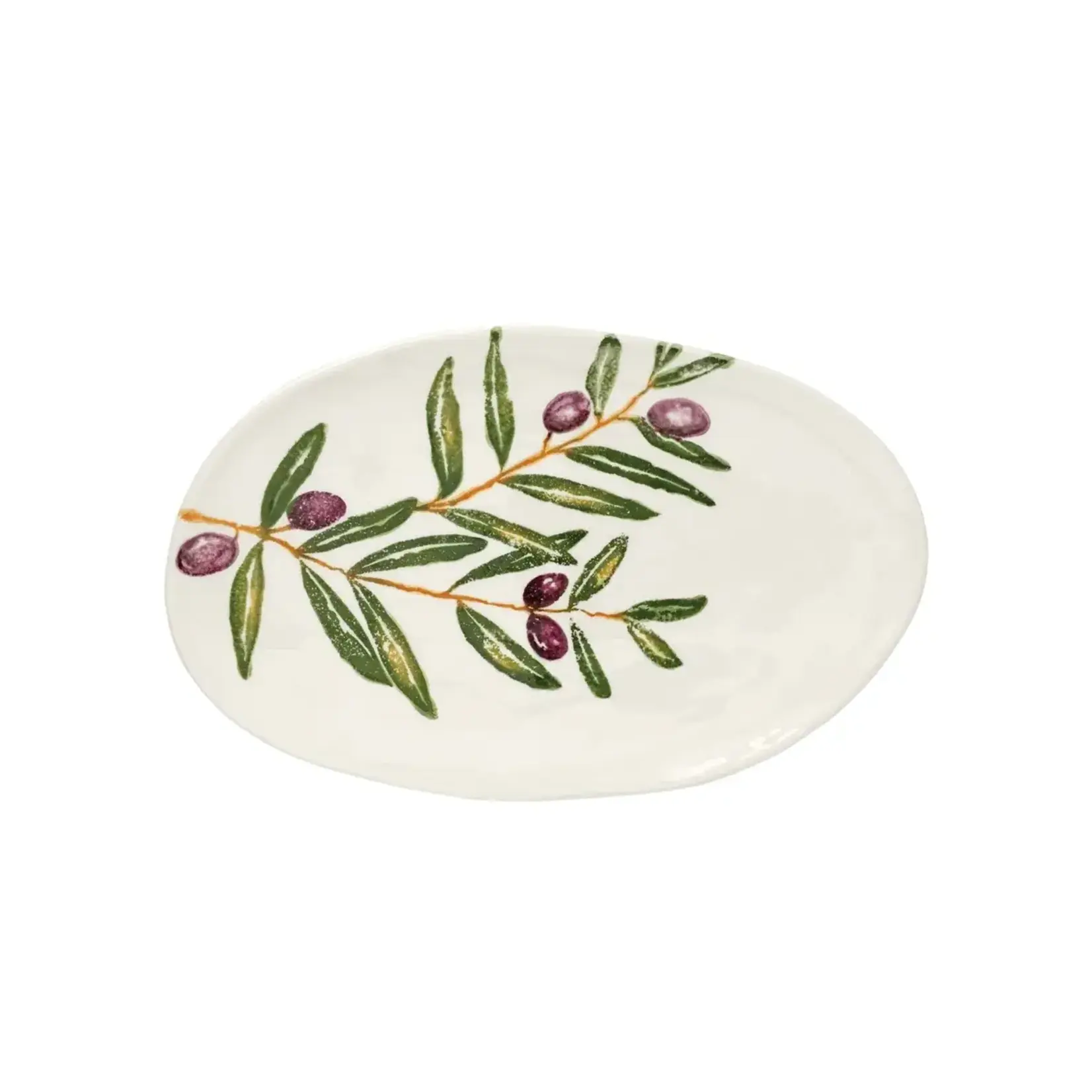 Vietri Oliva Small Oval Platter