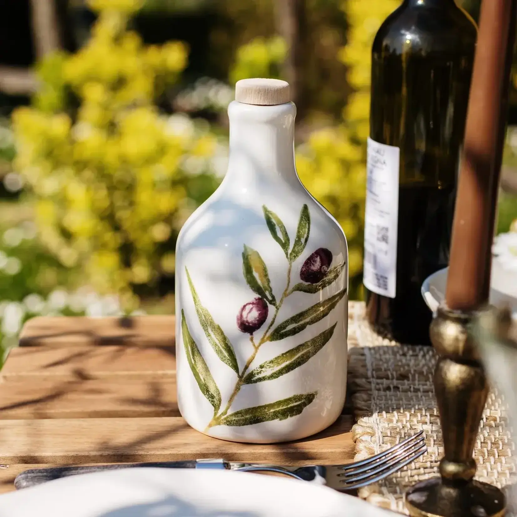 Vietri Oliva Olive Oil Bottle