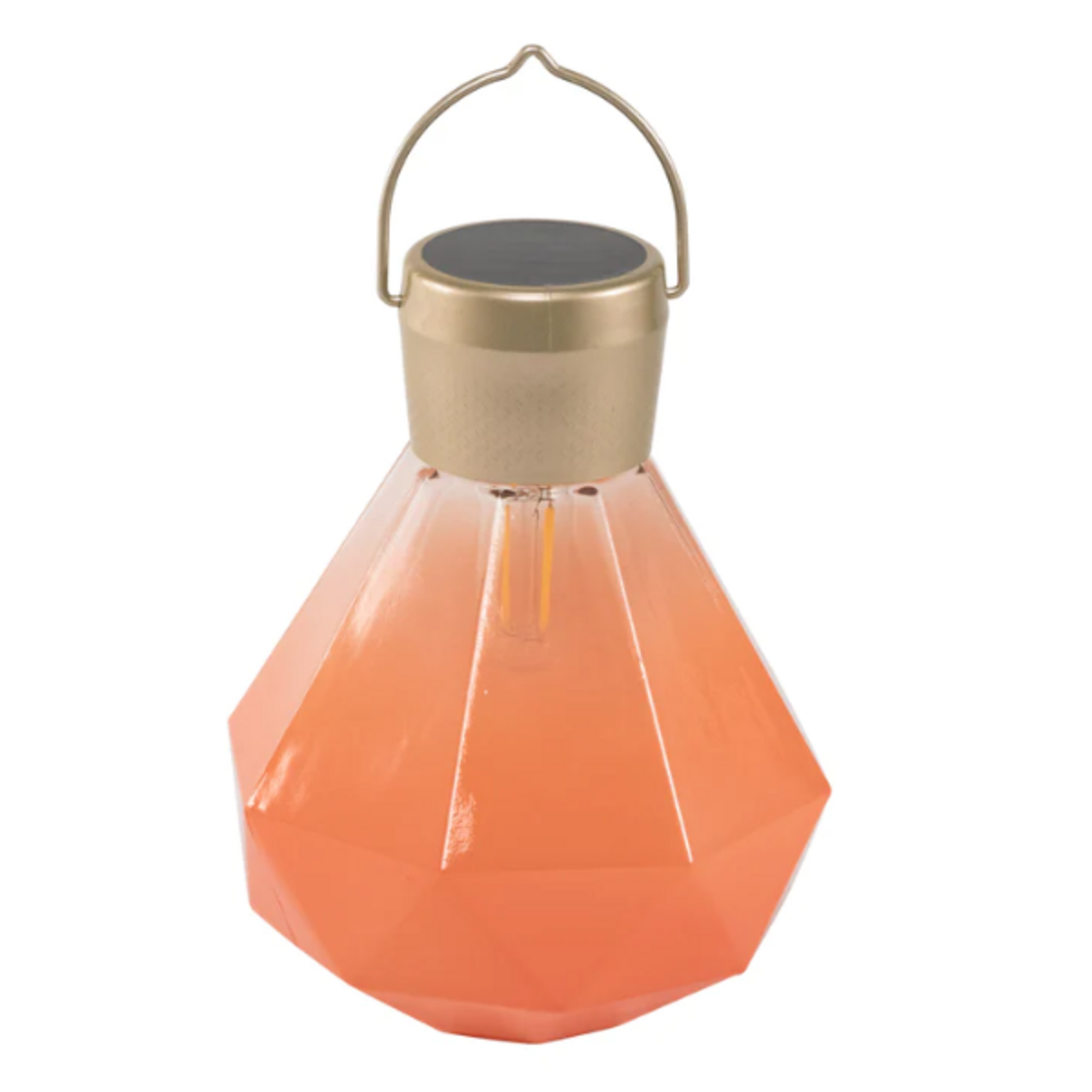 Allsop Home Garden Gem Light Glass Solar Lantern 5.5”