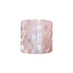Anaya Diamond Mosaic Glass Votive Candleholder 3.5x4