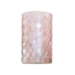 Anaya Diamond Mosaic Glass Votive Candleholder 5x12