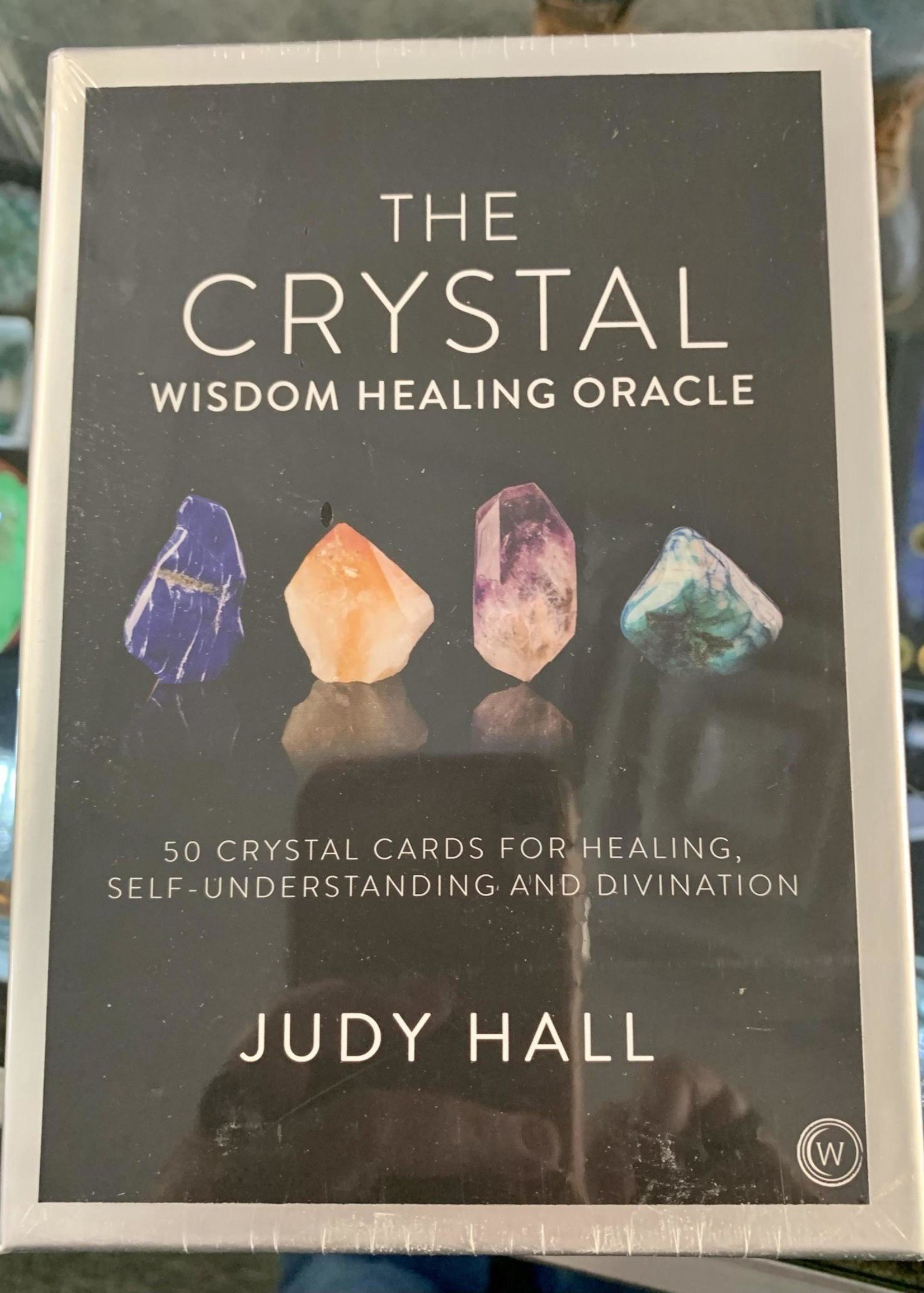 Crystal Wisdom Healing Oracle 50 ORACLE CARDS FOR HEALING, SELF UNDERSTANDING AND DIVINATION -By JUDY HALL