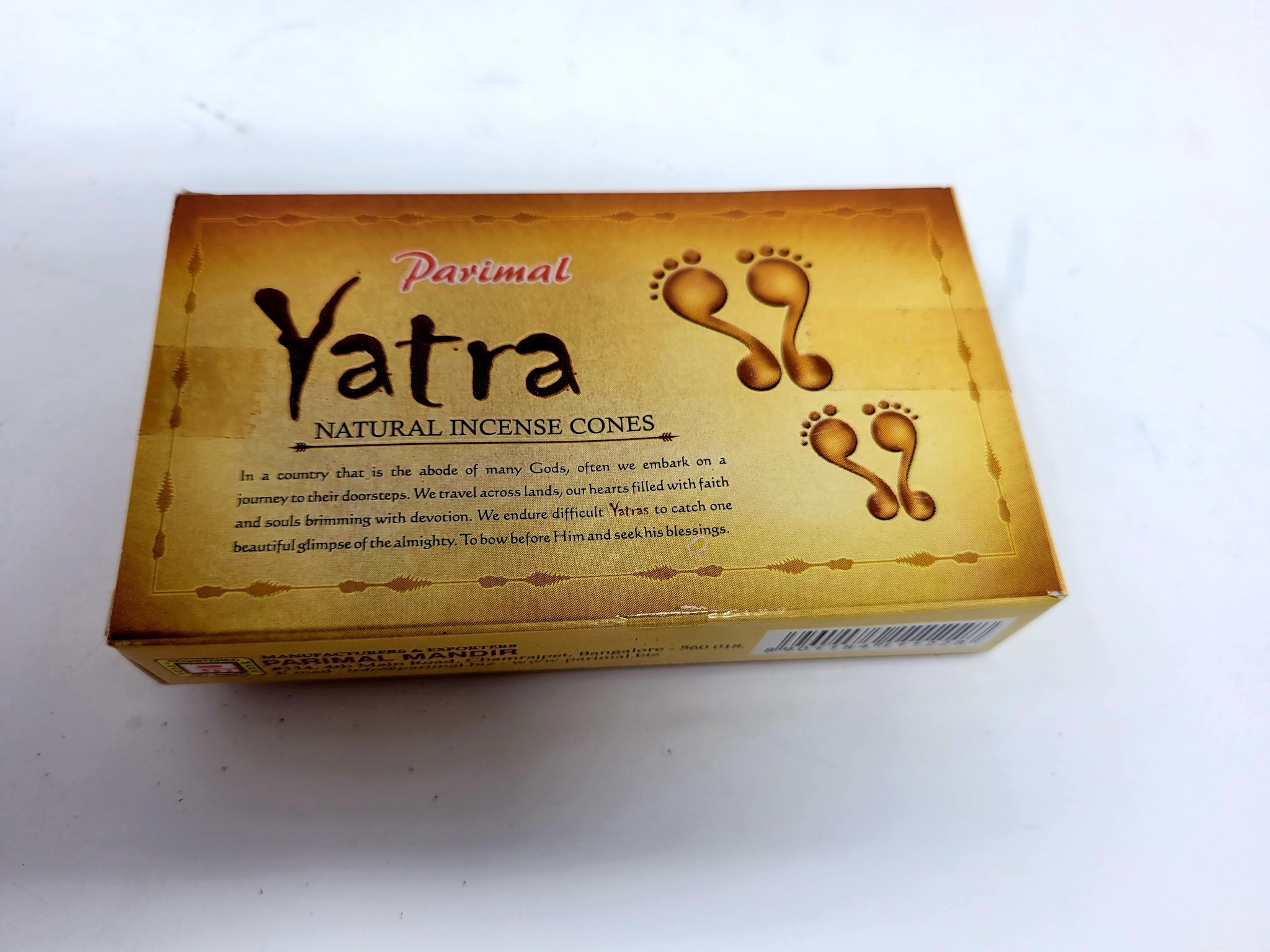 Parimal Yatra Natural Incense Cones Pickeyweedz LLC