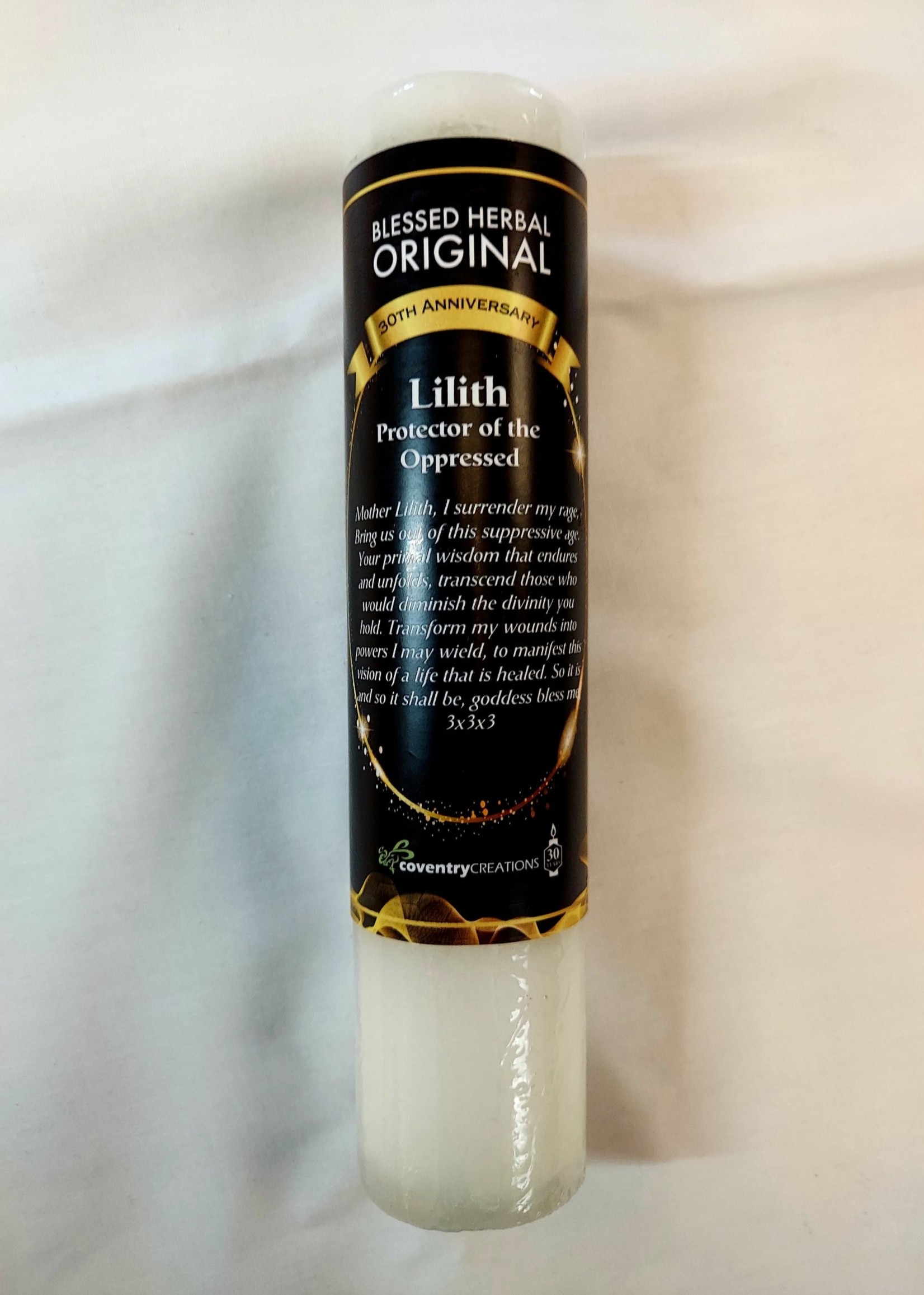 Lilith Blessed Herbal Candle