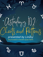 Class Ticket - Saturday, January 13th - Astrology 102 w/Lindsy 12-2pm
