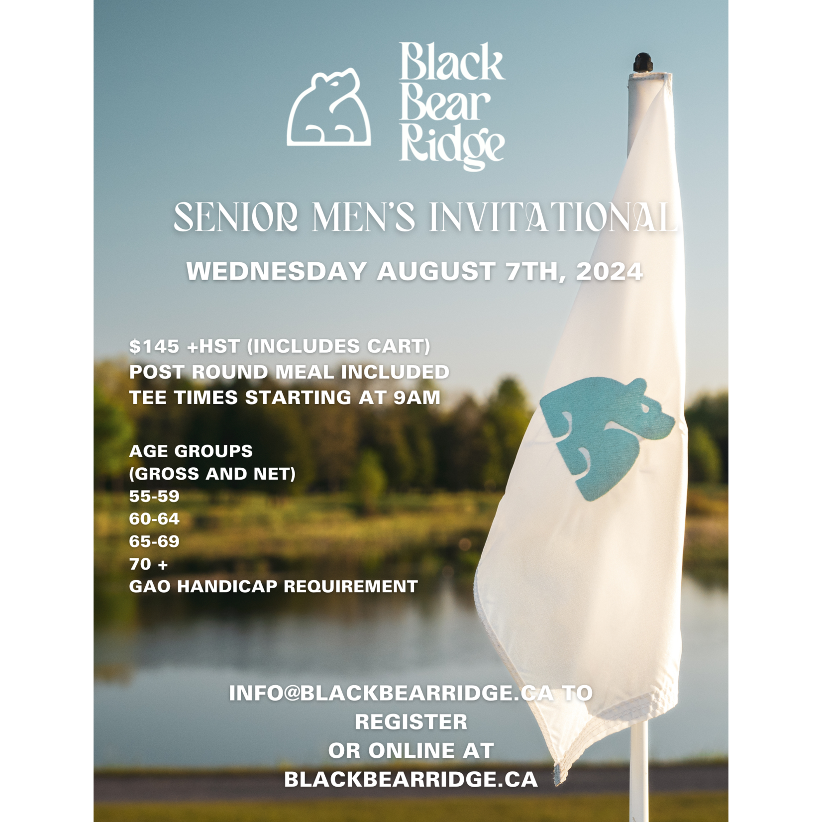 Senior Men's Invitational Registration