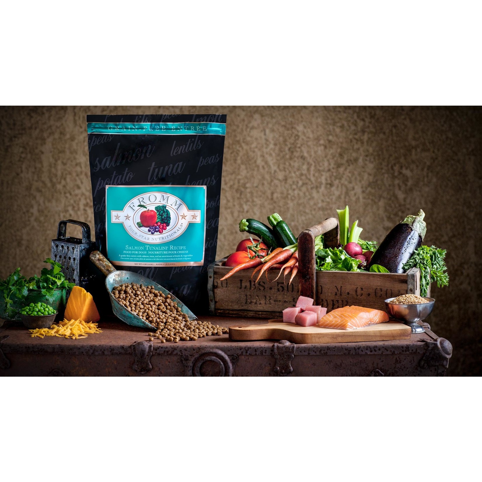 Fromm Fromm Dog 4-Star Grain Free Salmon Tunalini 4lbs