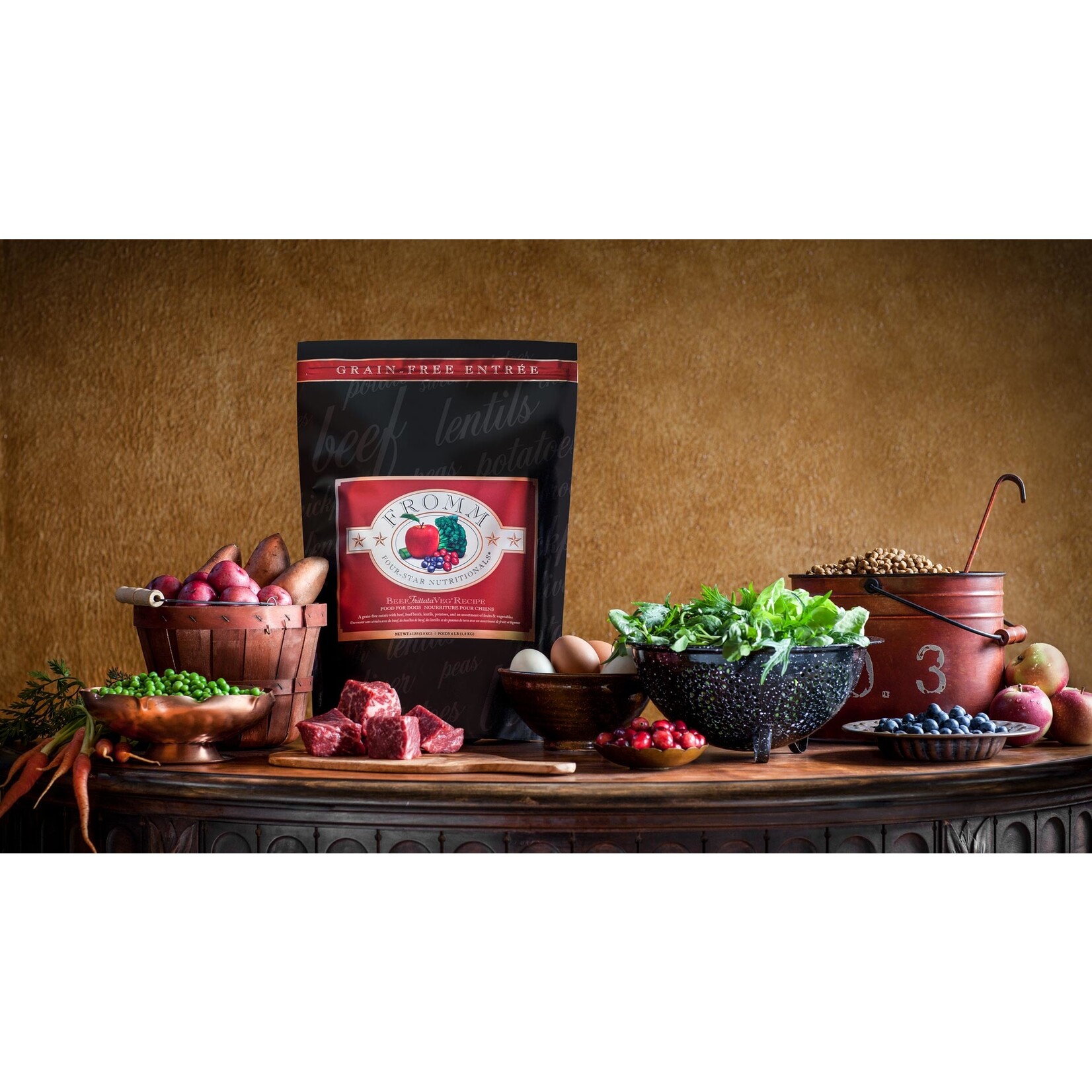 Fromm Fromm Dog 4-Star Grain Free Beef Frittata 12lbs
