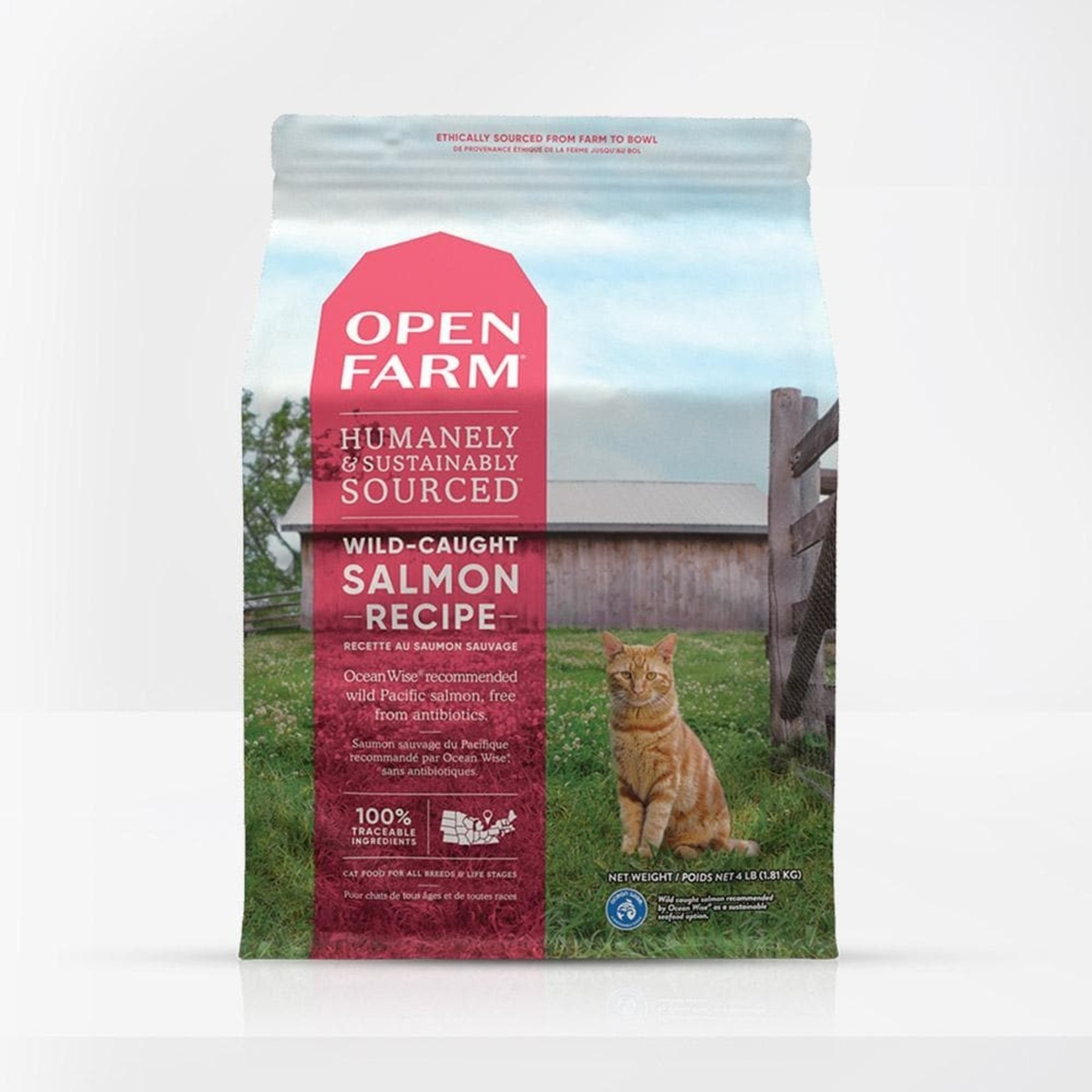 Open Farm Open Farm Cat Grain Free Wild Salmon 4lbs