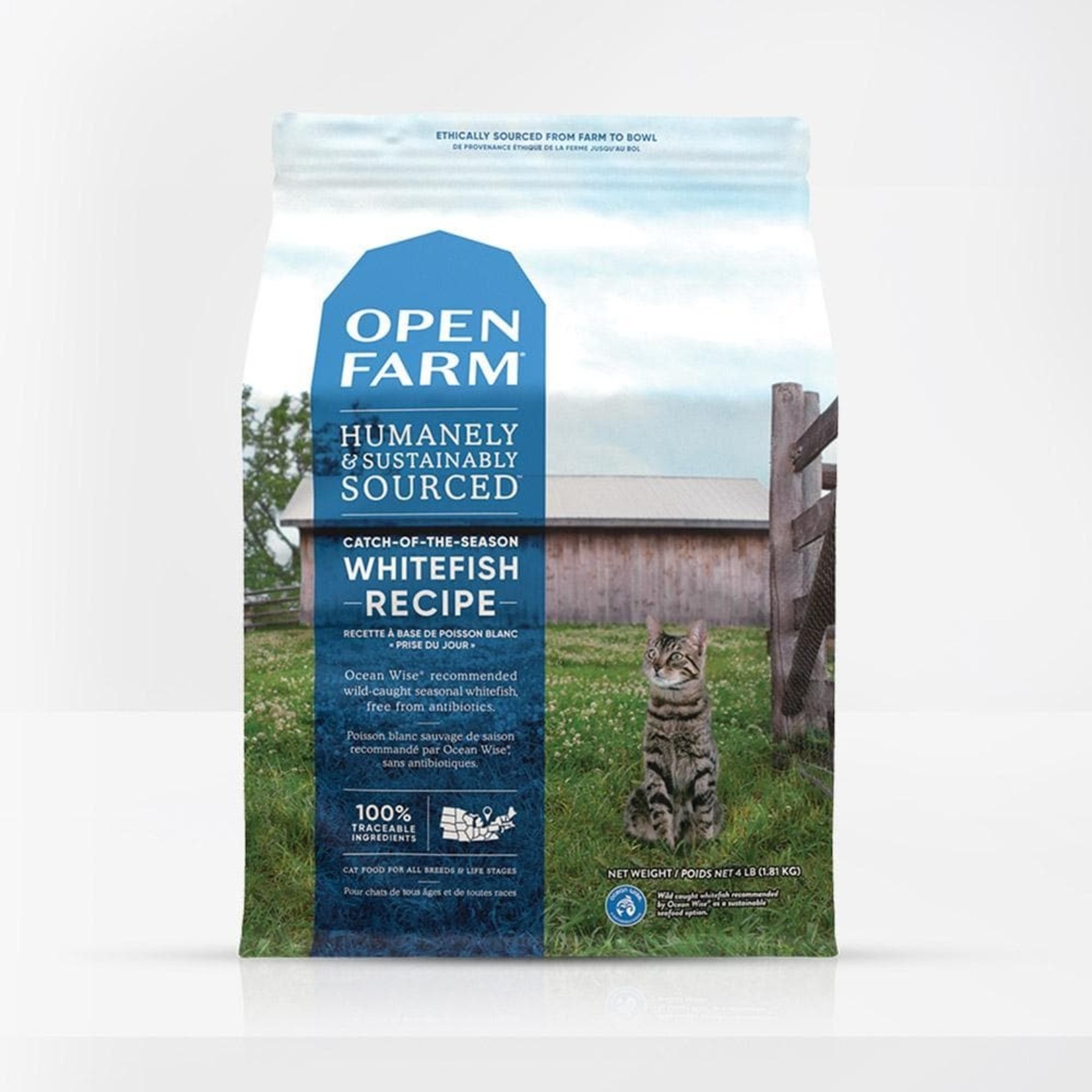 Open Farm Open Farm Cat Grain Free Catch of the Season Whitefish 4lbs