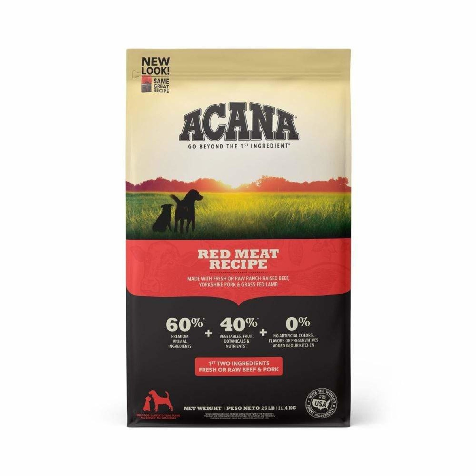 Acana ACANA Grain Free Red Meat Formula 25lbs