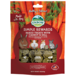 OXBOW Oxbow Simple Rewards Baked Treats with Carrot & Dill 3oz