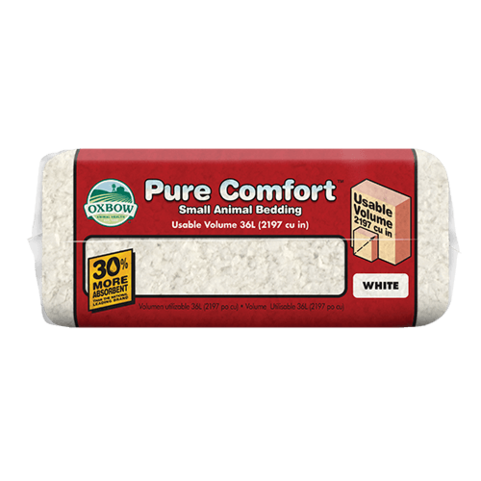 OXBOW Oxbow Pure Comfort - White Small Animal Bedding 72L