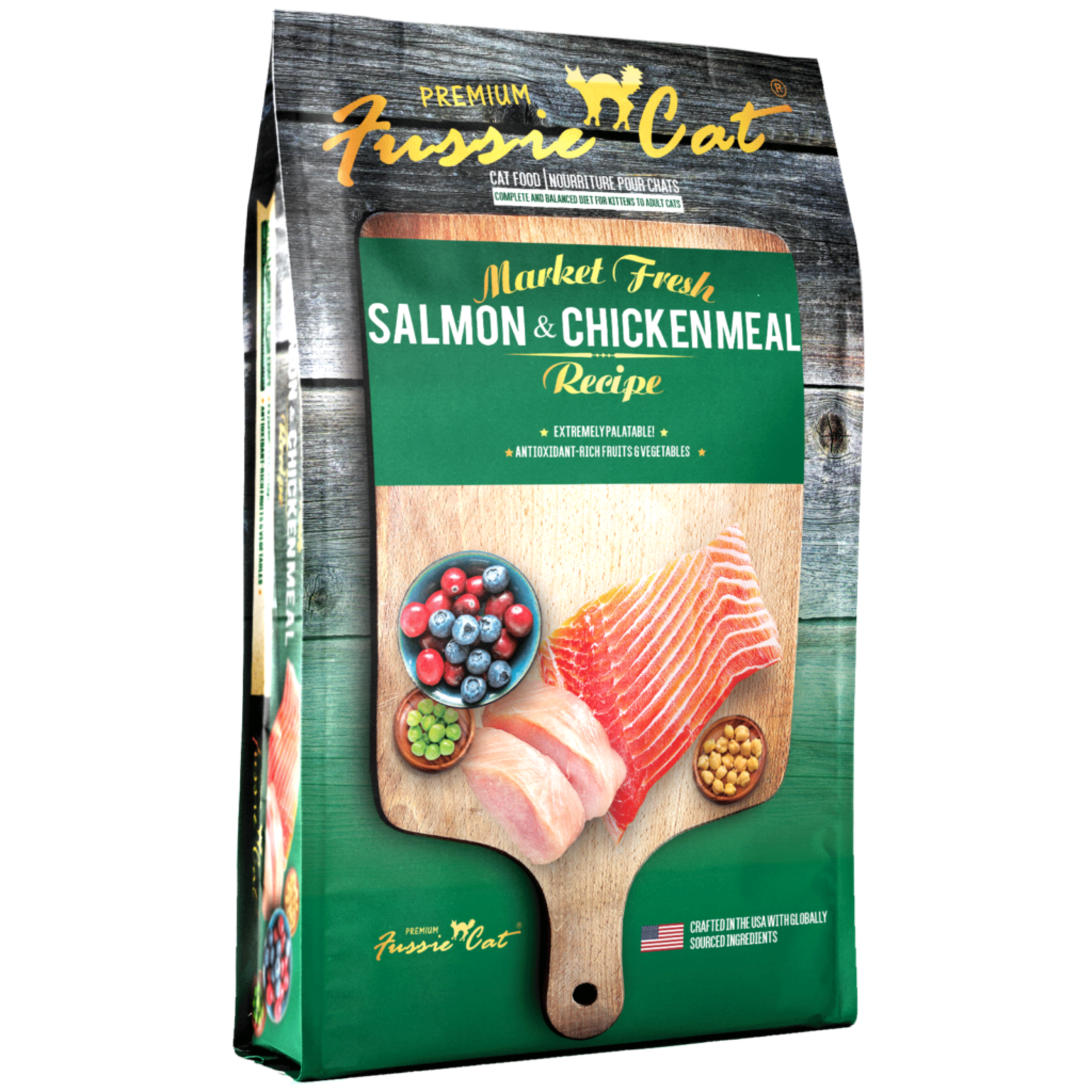 Fussie Cat Fussie Cat Market Fresh Salmon & Chicken 10lbs
