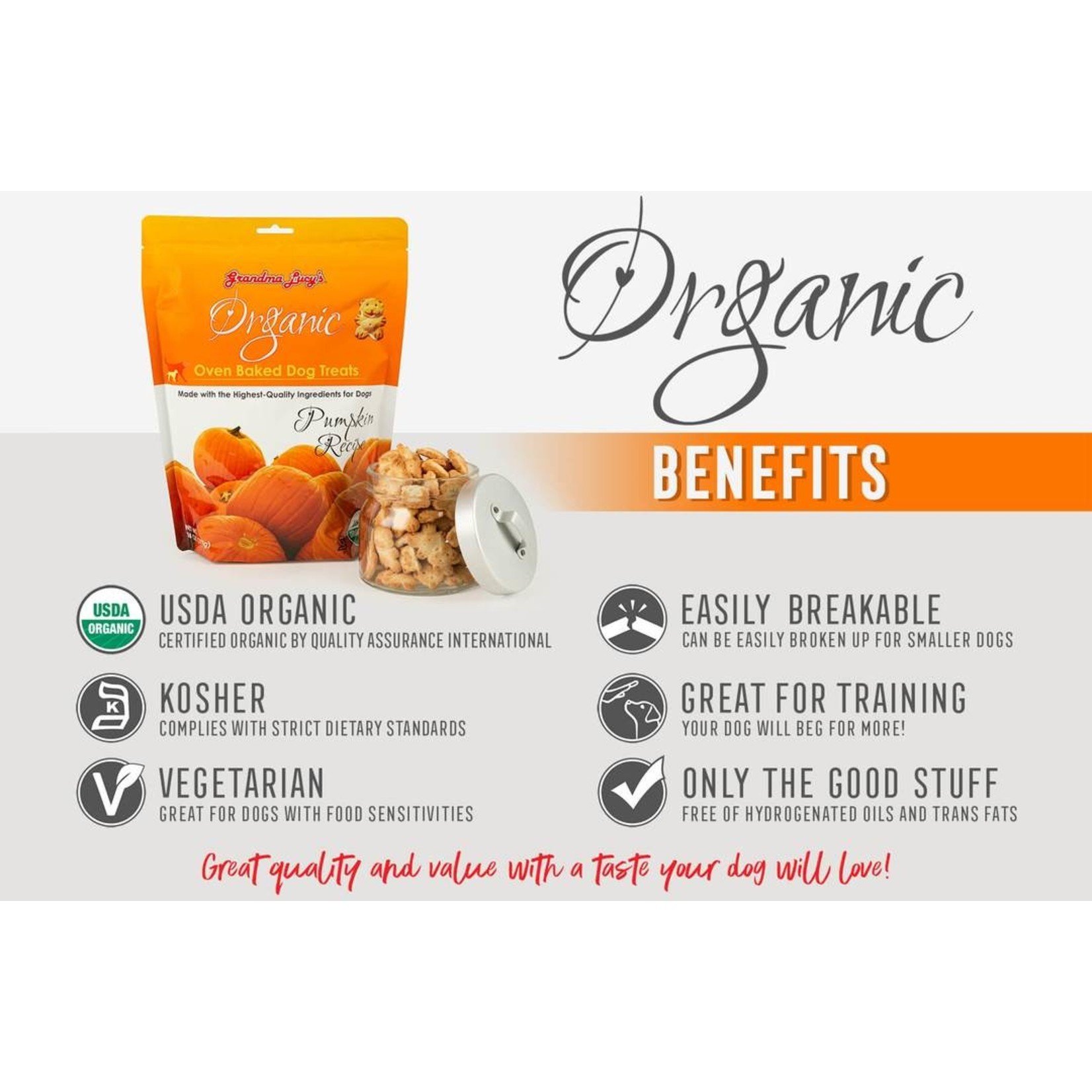 Grandma Lucys Grandma Lucy's Organic Pumpkin Treats 14oz