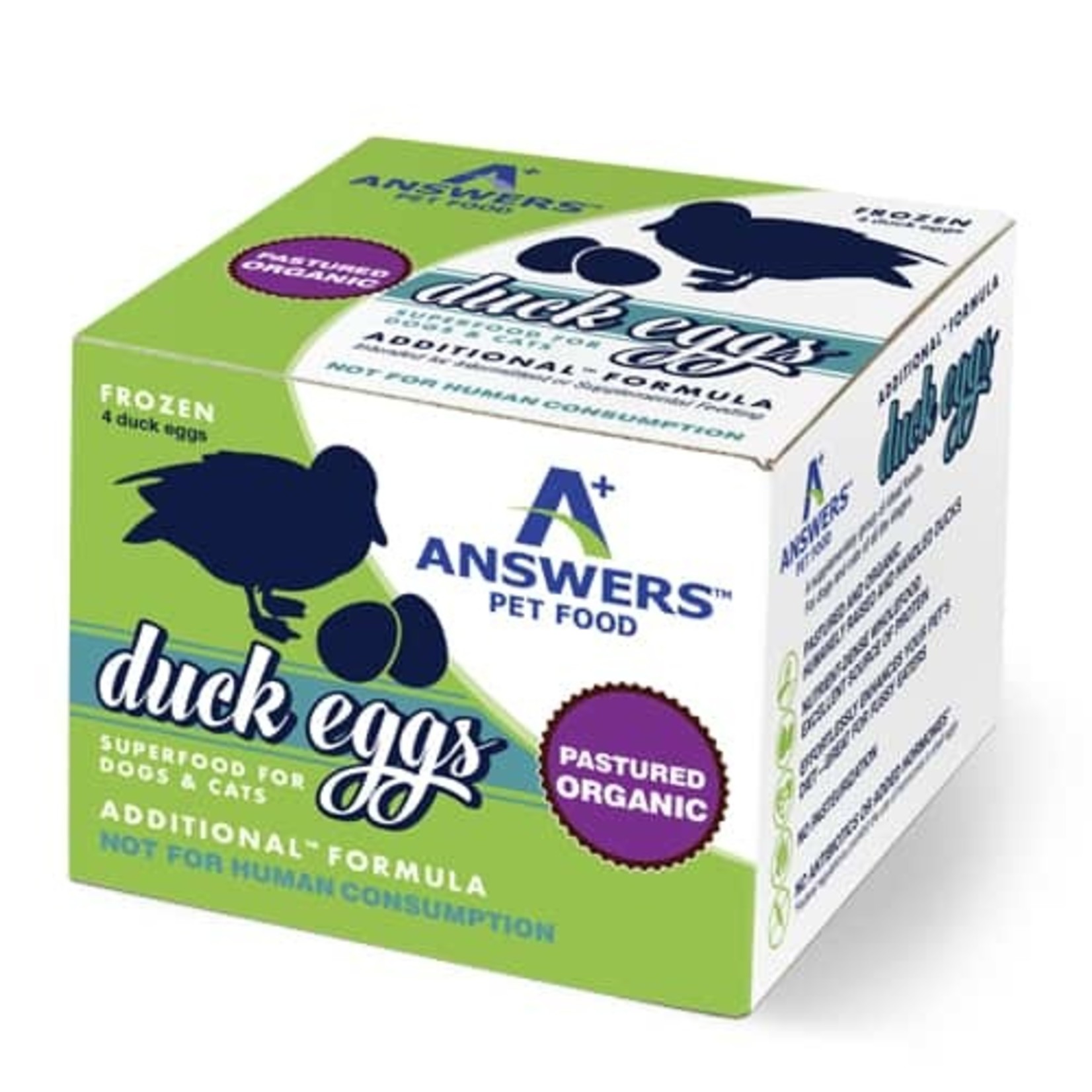 Answers Answers Additional Organic Raw Duck Eggs 4ct