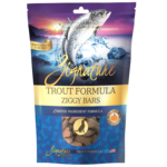 Zignature Zignature Trout Formula Ziggy Bar Biscuit Treats for Dogs 12oz