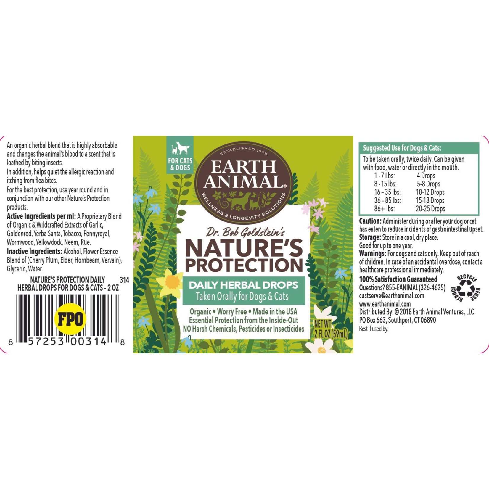 Earth Animal Earth Animal Flea and Tick Remedy 2 oz