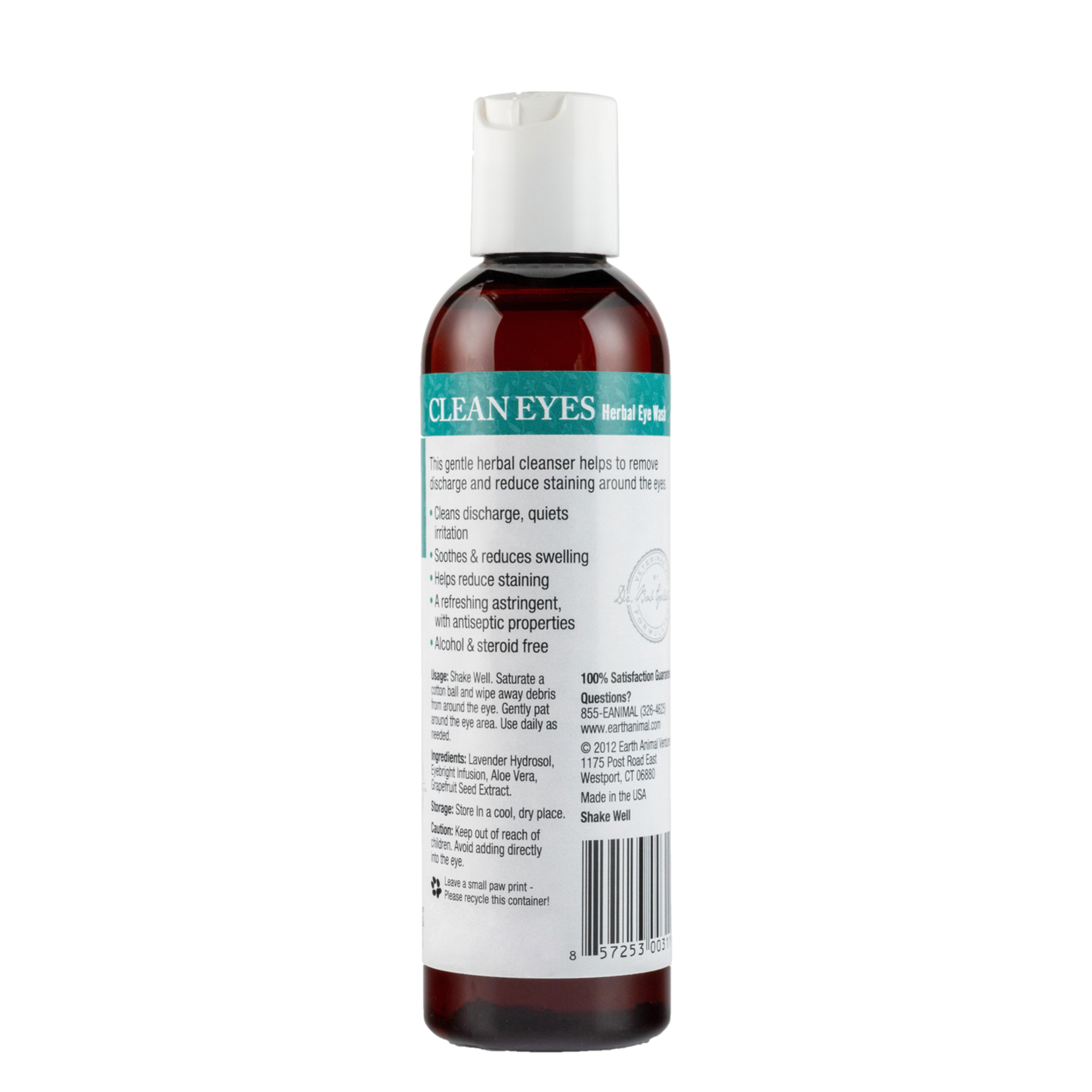 Earth Animal Earth Animal Pet Eye Wash 4 oz