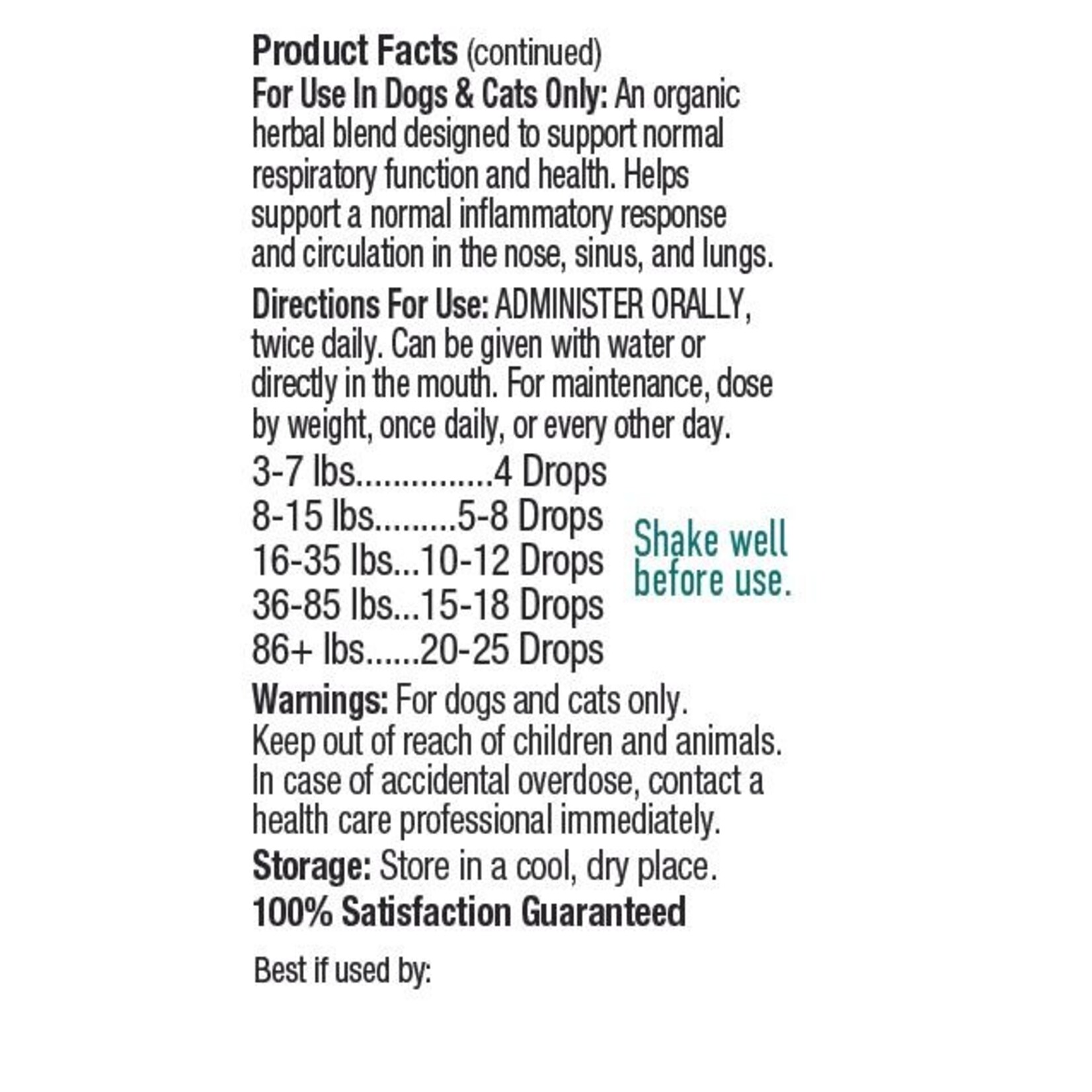 Earth Animal Earth Animal Cough & Wheeze Remedy 2 oz