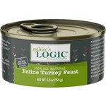 Nature's Logic Nature's Logic Turkey Feast Canned Cat Food 5.5oz