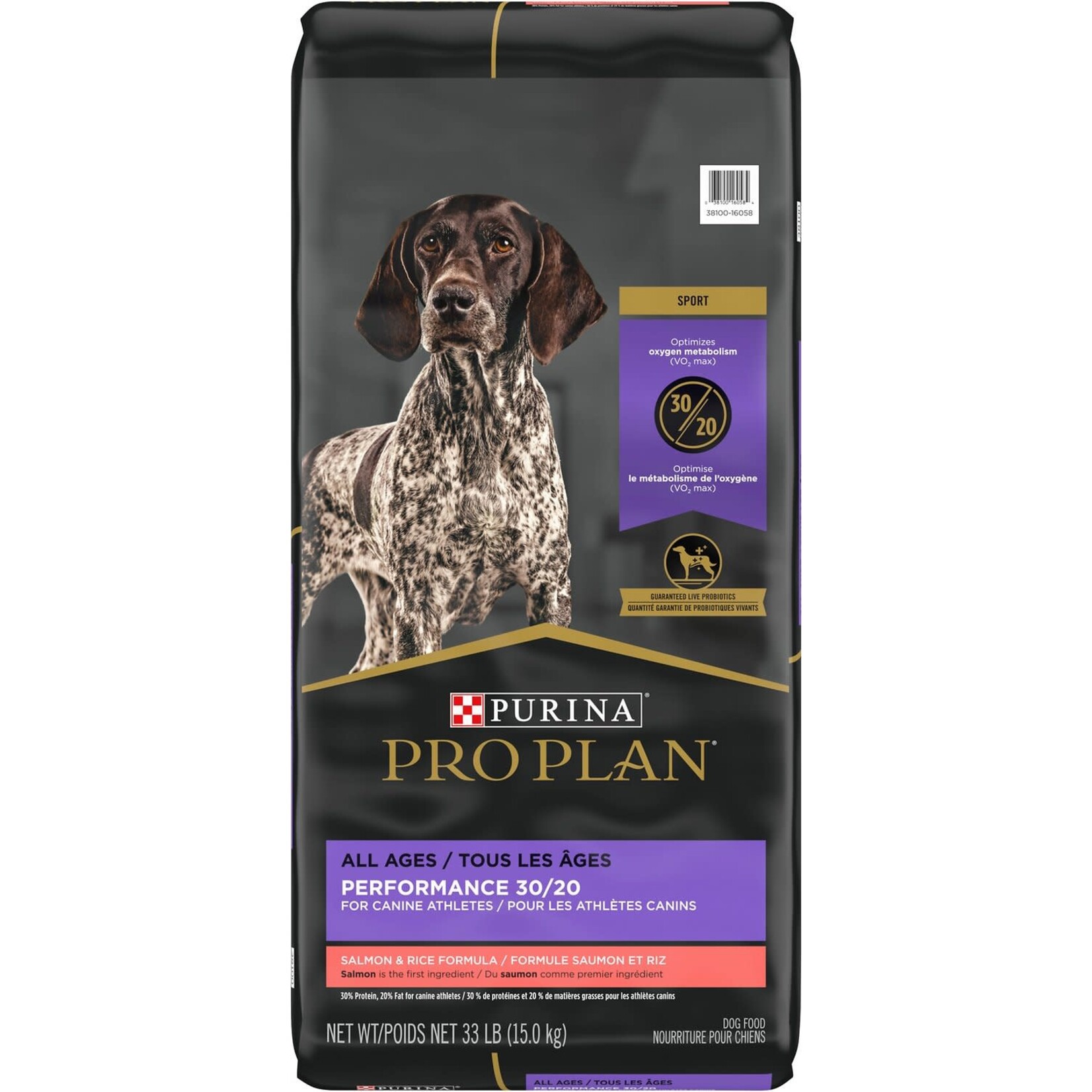 Purina Pro Plan Purina Pro Plan Sport Performance 30/20 Salmon & Rice Formula 33lb