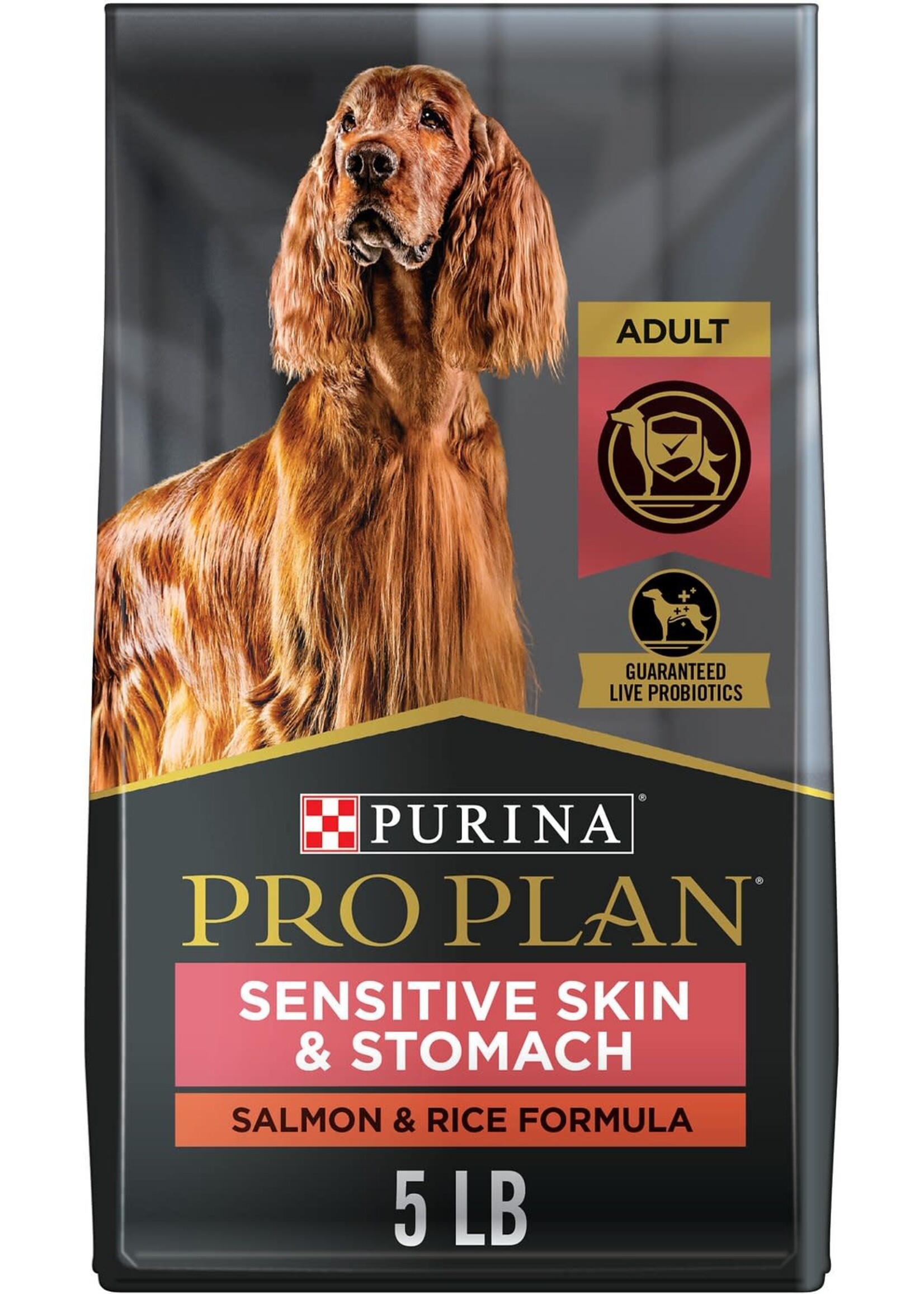 Purina Pro Plan Purina Pro Plan Adult Sensitive Skin & Stomach Salmon & Rice Formula 5lb